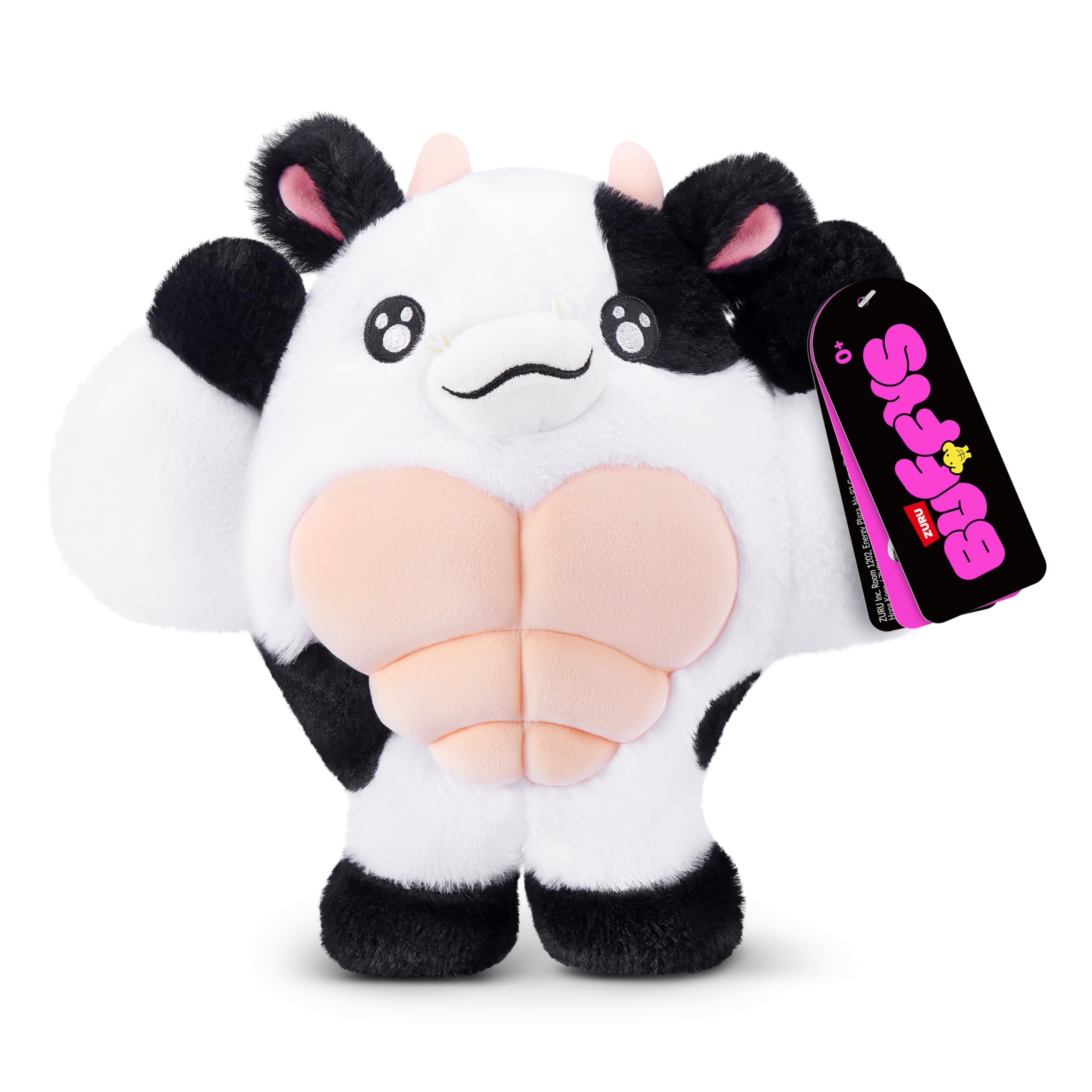 BUFFYS Cow Soft Doll - 8 Inch Plush | Collectible | Ages 3+ 8