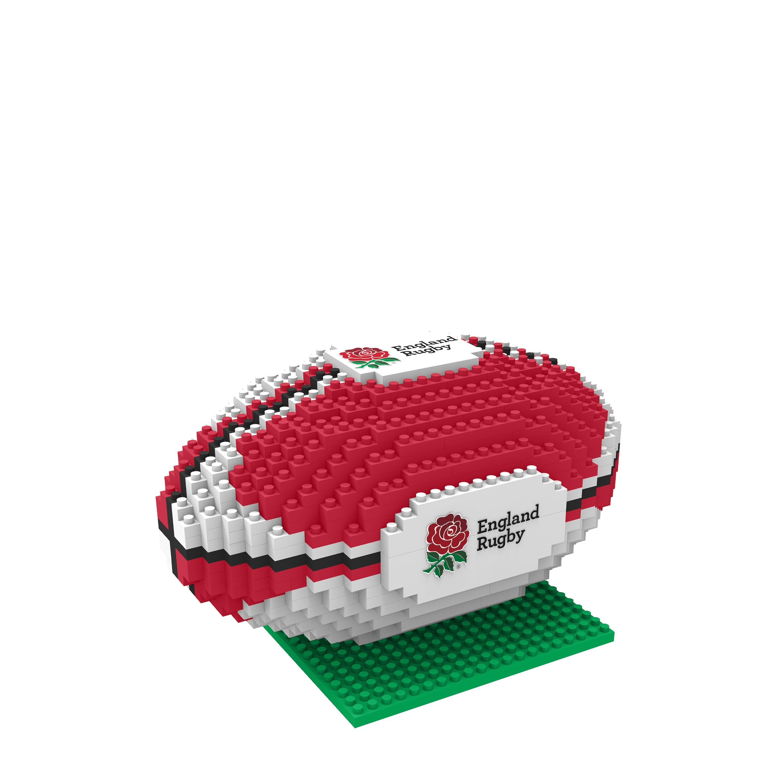 FOCO BRXLZ Rugby Ball Building Set - 712 Pieces | Ages 12+ 2