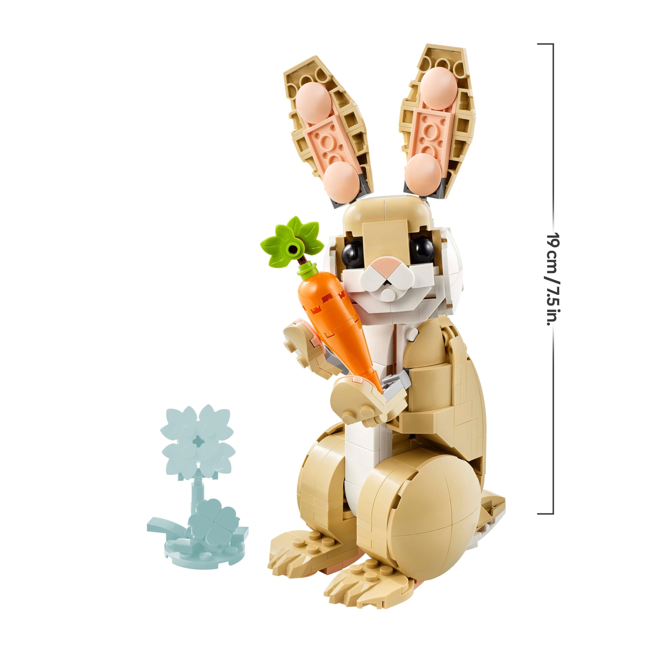 LEGO Creator 3in1 Cute Bunny Toy - Buildable Animal Playset for Ages 8+ 3