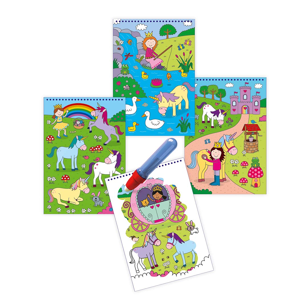 Galt Toys Water Magic Unicorns Colouring Book | Reusable Mess-Free Fun | Ages 3+ 7