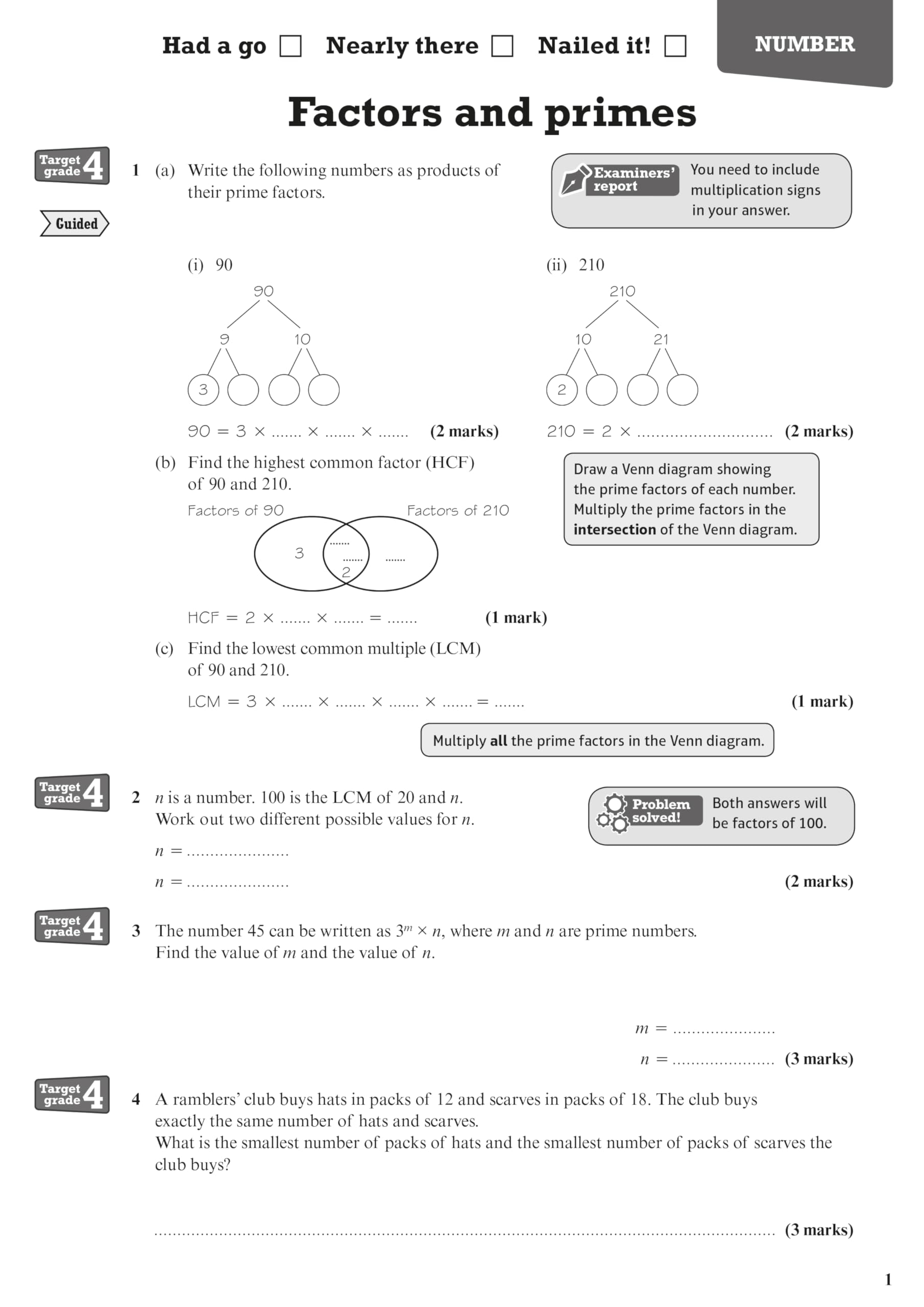 PEARSON EDUCATION Pearson Edexcel GCSE (9-1) Mathematics Higher Revision Workbook | 2021/2022 Exams 3