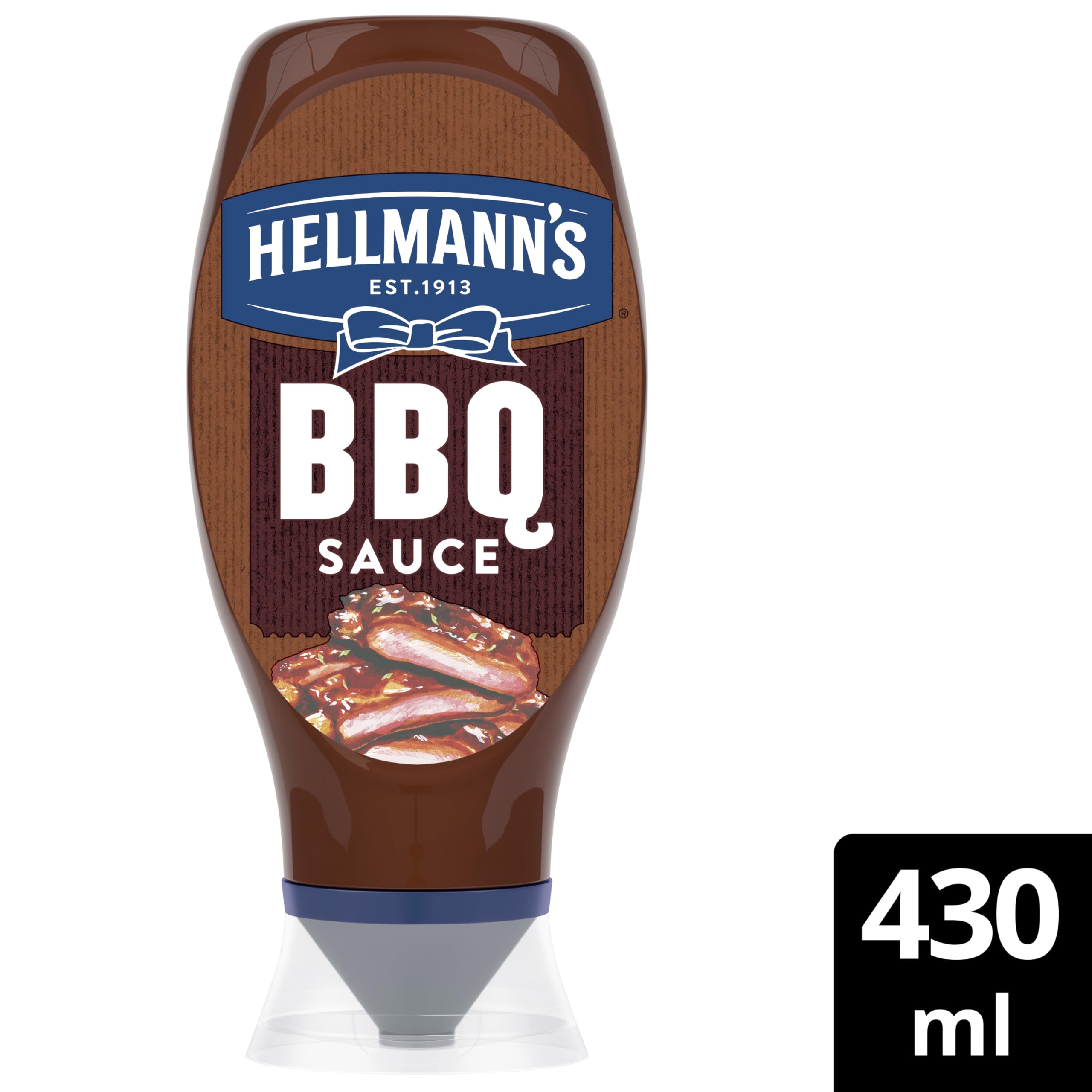 Hellmann's Rich & Smoky BBQ Sauce - Limited Edition UEFA EURO 2024 | 490g Squeeze Bottle