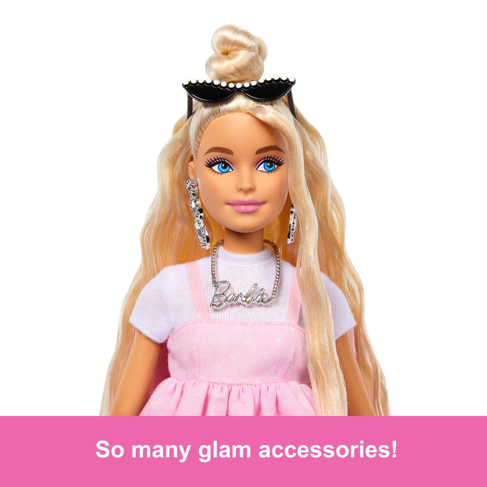 Barbie Deluxe Style Doll #3 - Blond Hair Top Knot | 12 Inch | Ages 4+ | Model HYV27 4