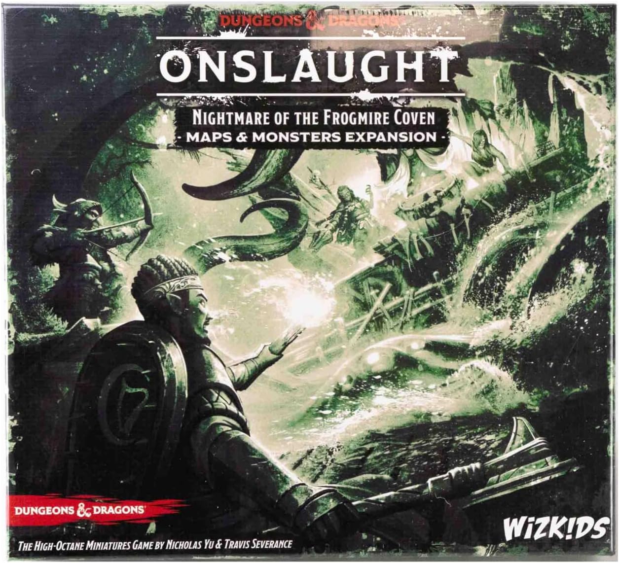 Dungeons &amp; Dragons: Nightmare of the Frogmire Coven – Karten- und Monster-Erweiterung für WizKids-Miniaturen