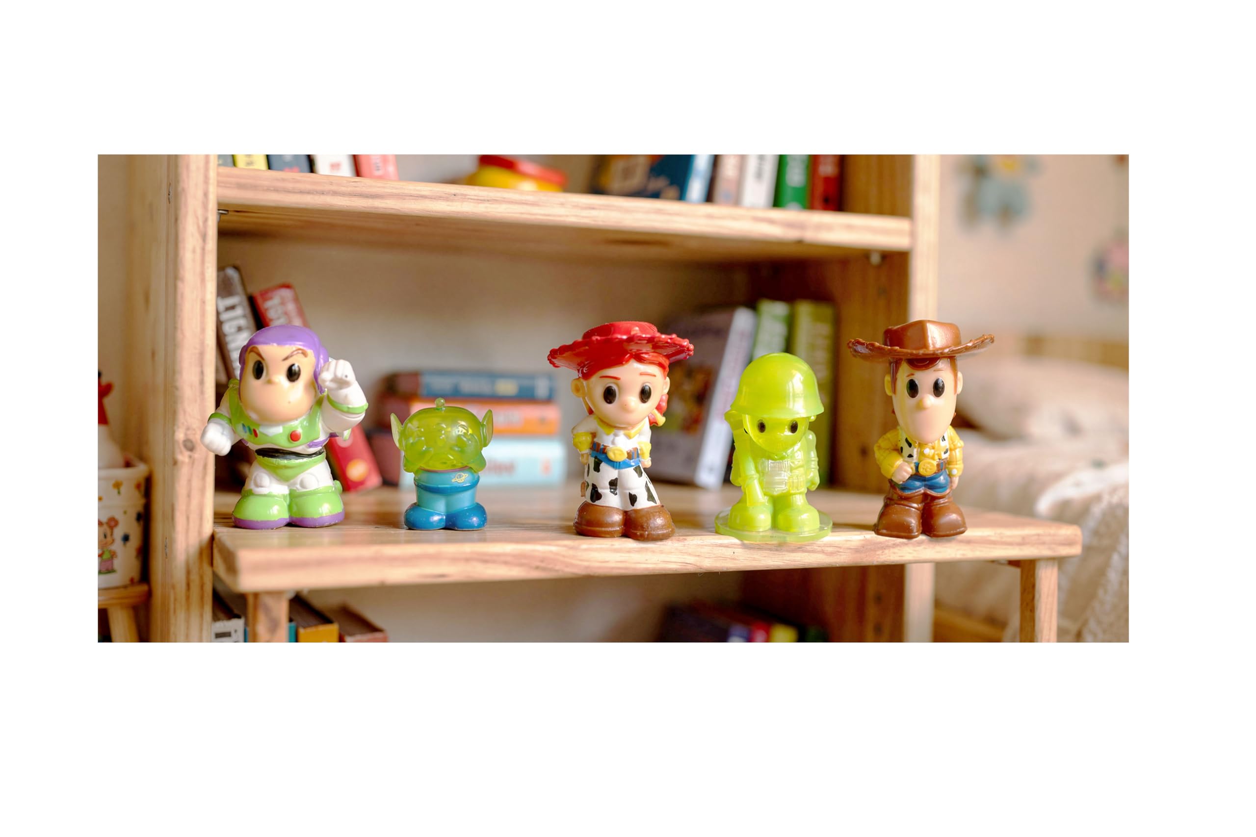 Giochi Preziosi Ooshies Toy Story 5 Pack Pencil Toppers | Chance of Rare Gold Collector Pack 3
