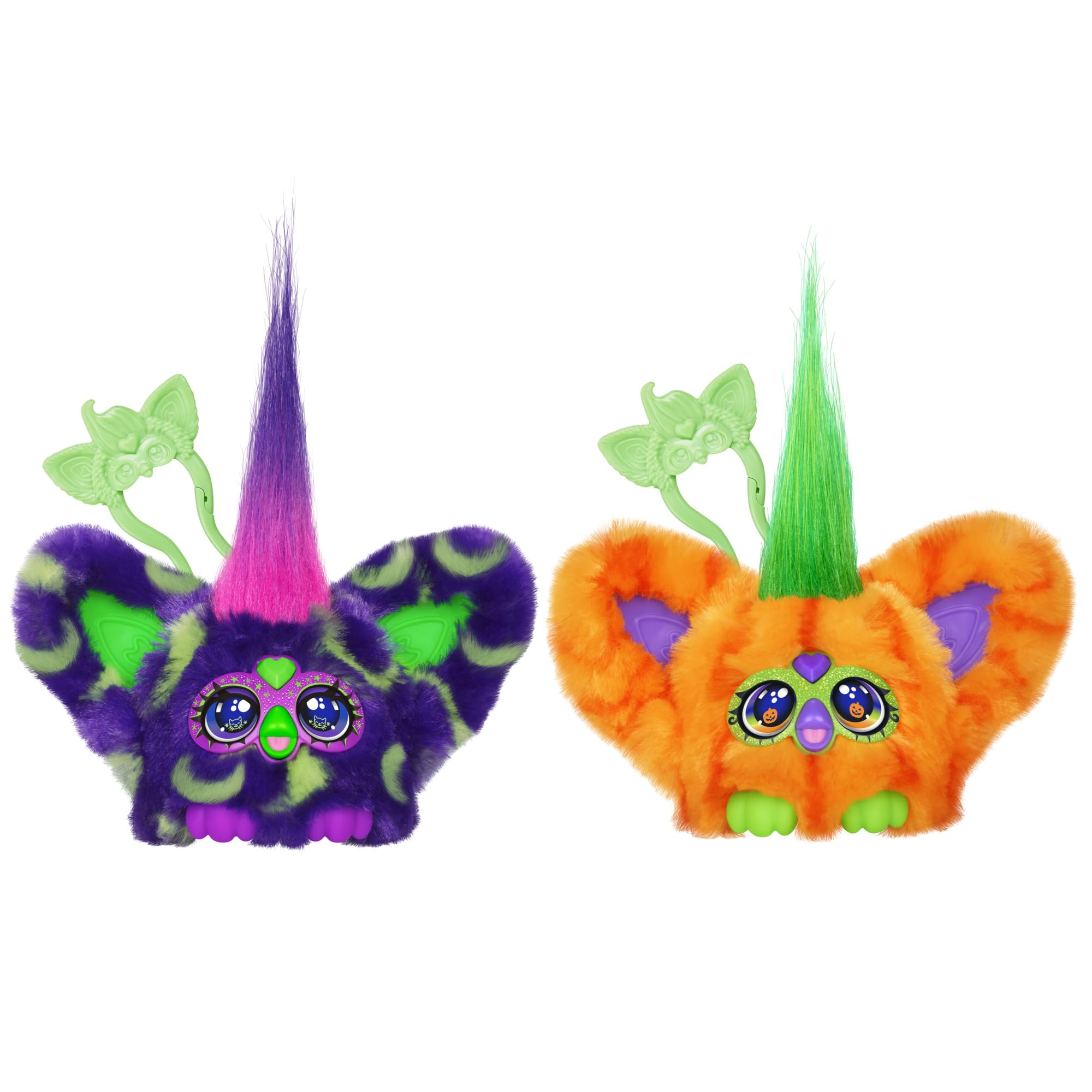 Furby Furbelt 2-Pack Fall - Lila & Orange Electronic Pets for Kids 6+