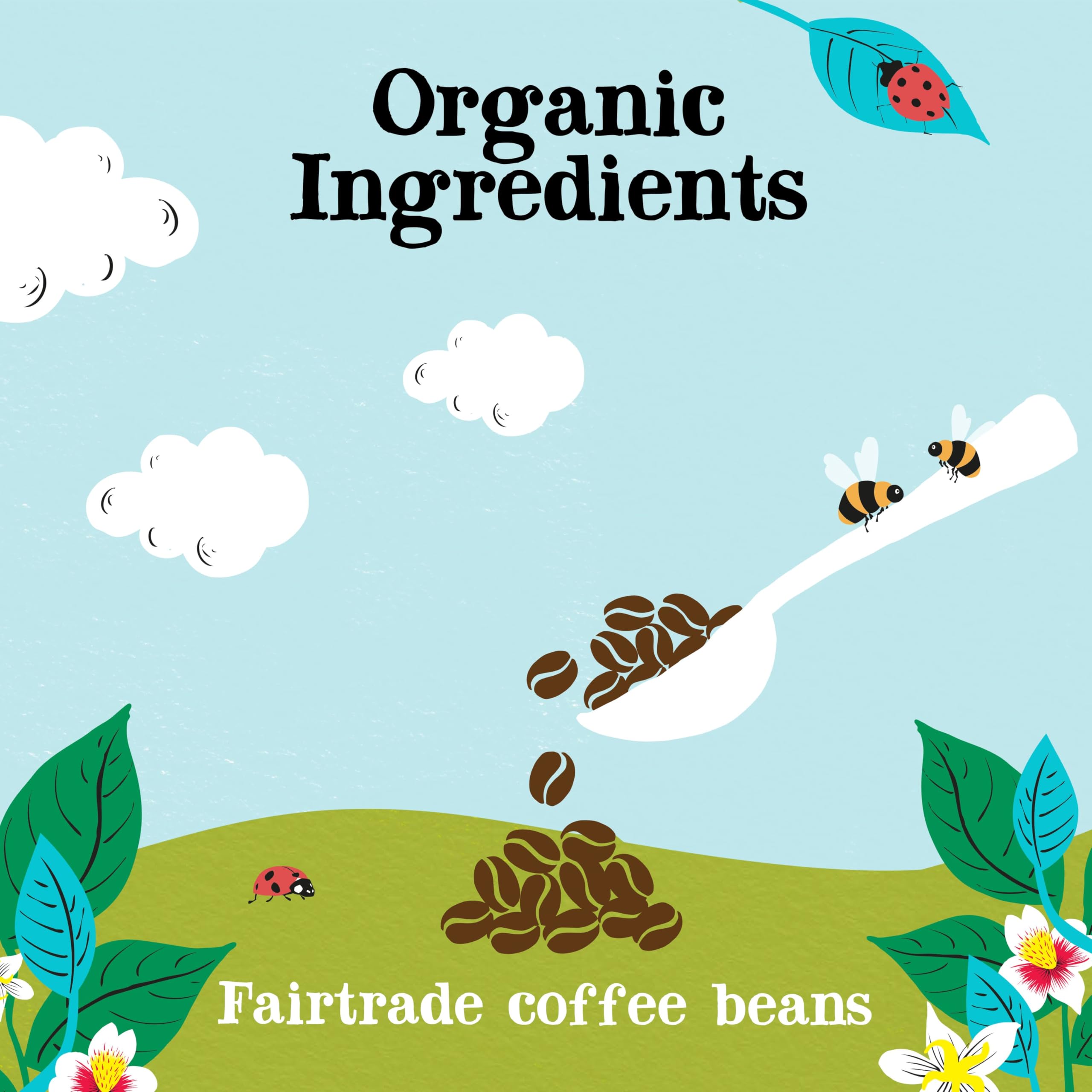 Clipper Bio-Instantkaffee aus Lateinamerika | 6 Gläser à 100 g | Fairtrade &amp; gentechnikfrei 3