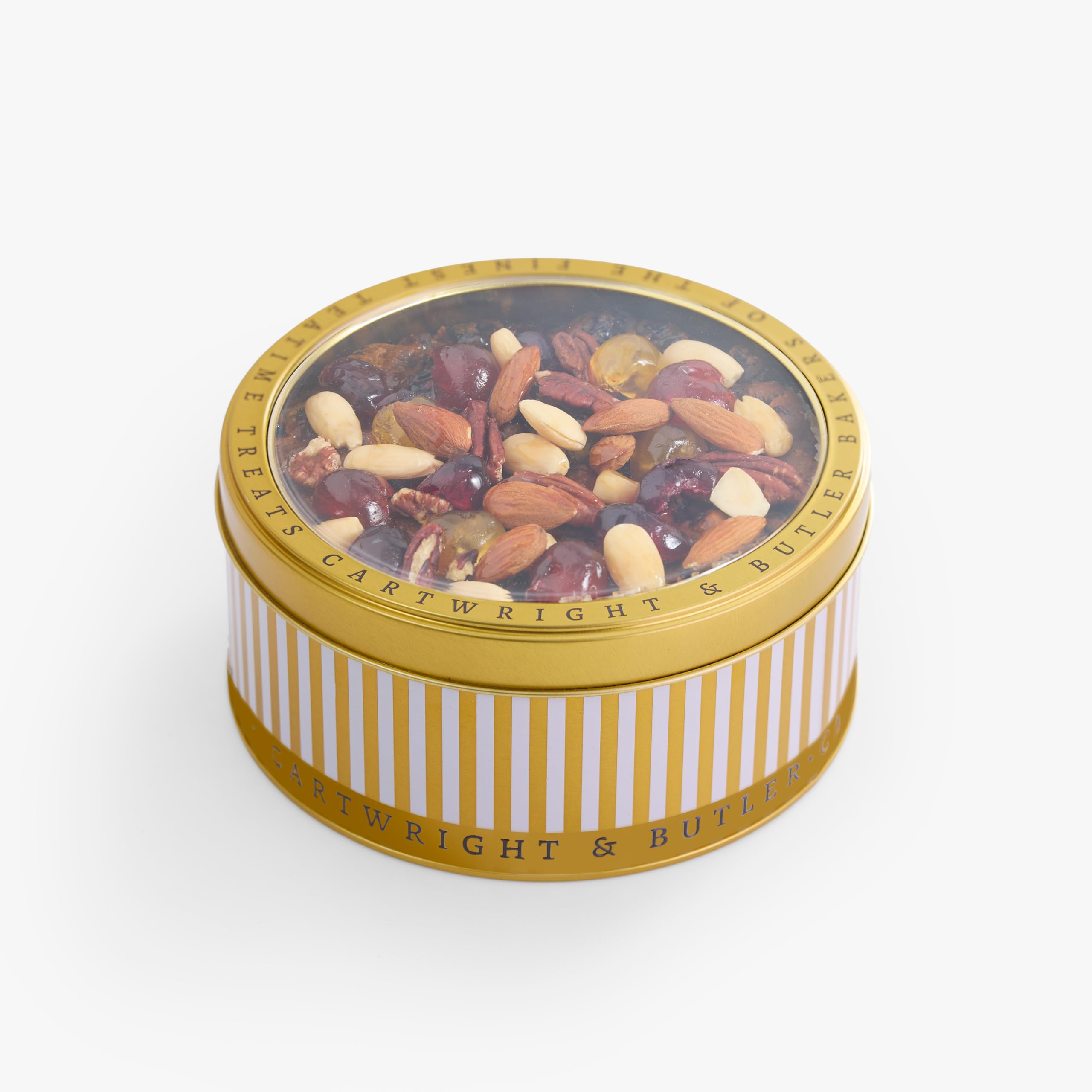 Cartwright & Butler - Decorated Jewel Fruit Cake in Round Tin