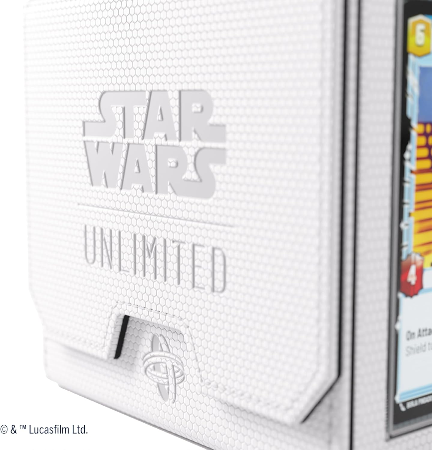 Gamegenic Star Wars Unlimited Deck Pod – Weiß/Schwarzes TCG-Zubehör 5