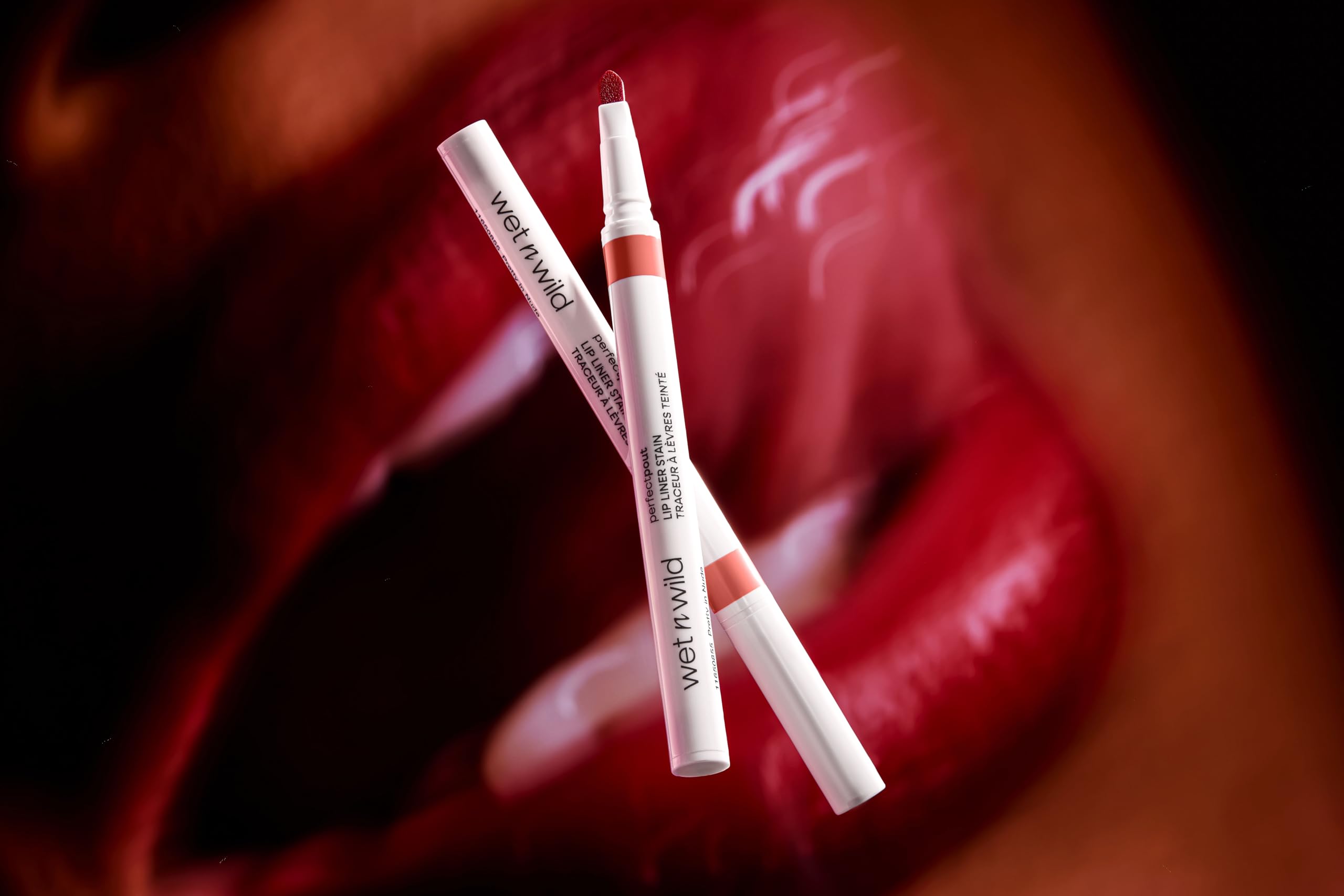 Wet n Wild Perfect Pout Lip Liner Stain - Transfer-Proof Liquid Tint | Cherry Crimes | 0.5 ml 5