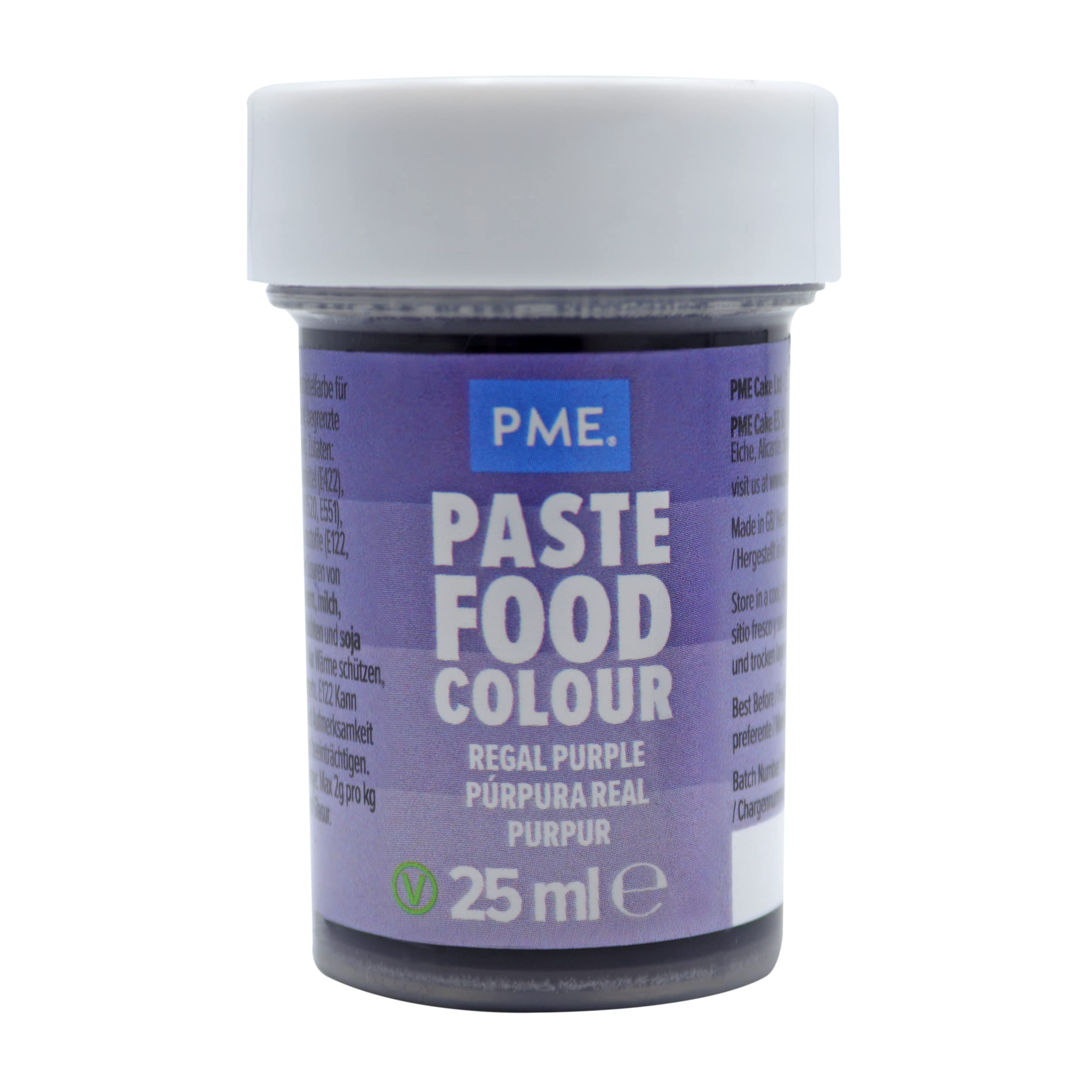 PME Paste Lebensmittelfarbe – Regal Purple 25 g