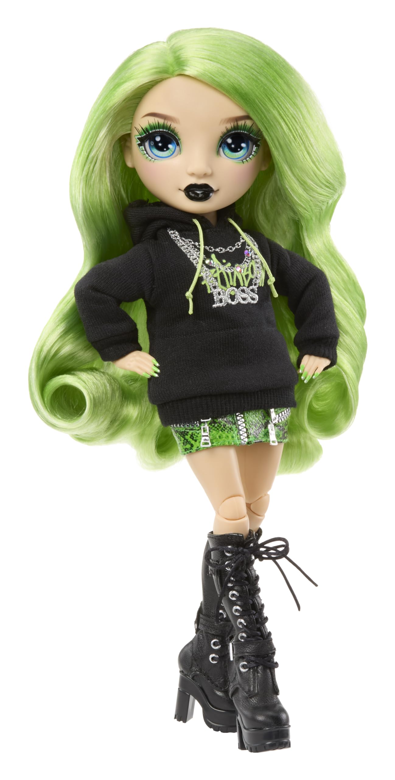 Rainbow High Style Icons Jade Fashion Doll - 28cm | 13 Points of Articulation | Includes 2 Outfits 3