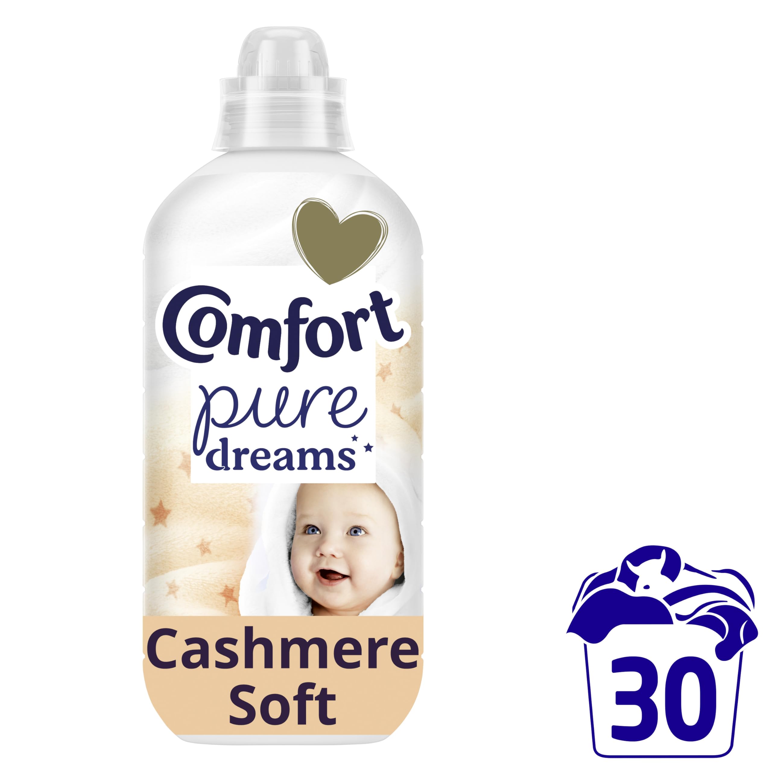 Comfort Pure Dreams Cashmere Soft Fabric Conditioner – Von Dermatologen empfohlen 3