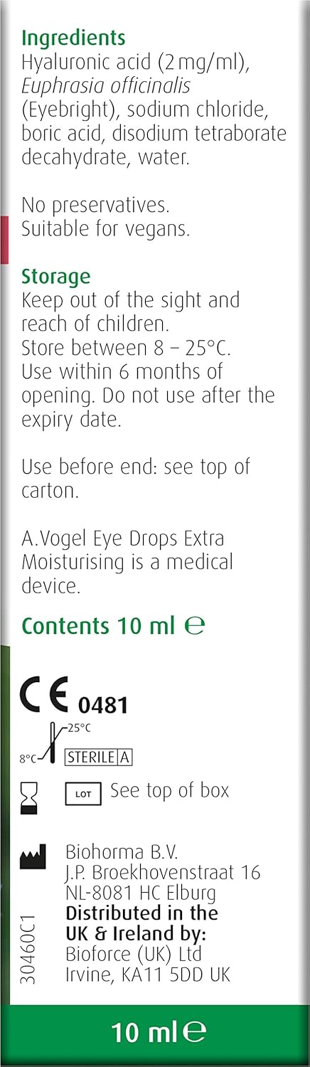 A.Vogel - Extra feuchtigkeitsspendende Augentropfen 10ml 3