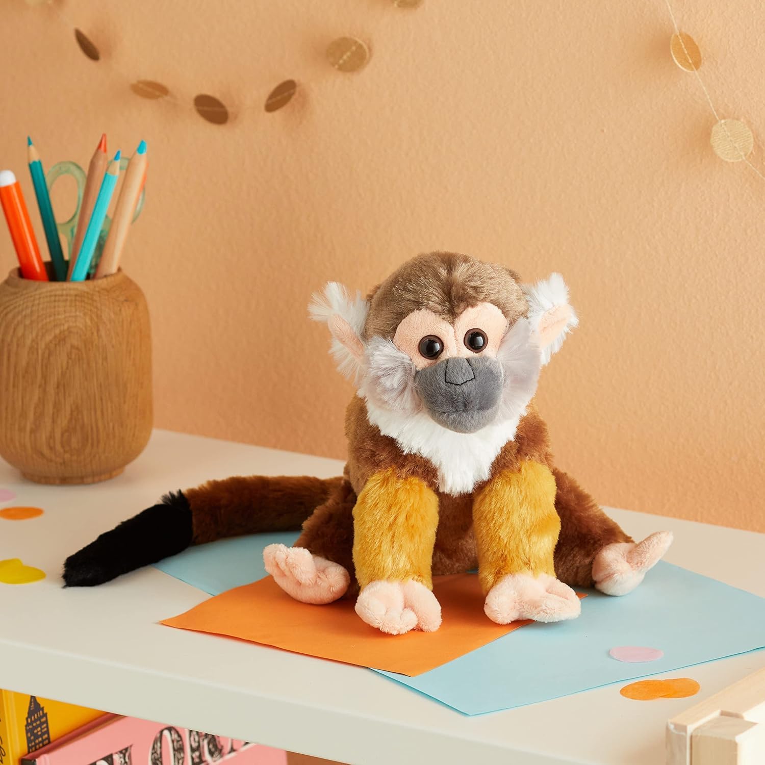 Wild Republic Cuddlekins Squirrel Monkey Plush - 8 Inch Stuffed Animal Toy for Kids 2