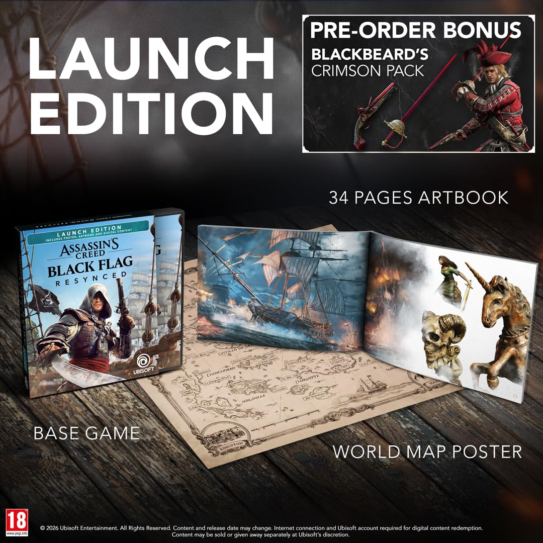 Assassin's Creed Black Flag Re-Synced Launch Edition [Xbox Series X]