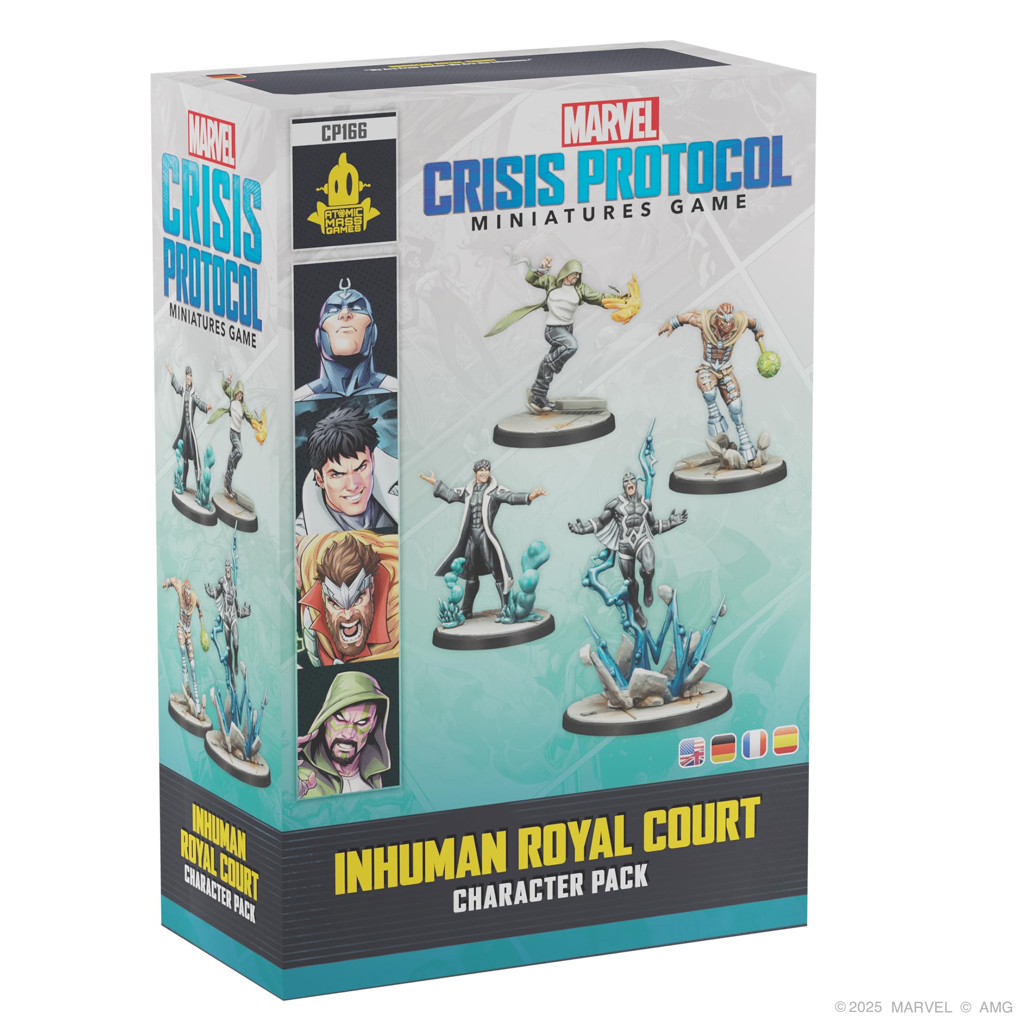 ATOMIC MASS GAMES Marvel Crisis Protocol: Inhuman Royal Court Expansion | 4 Miniatures | Ages 14+