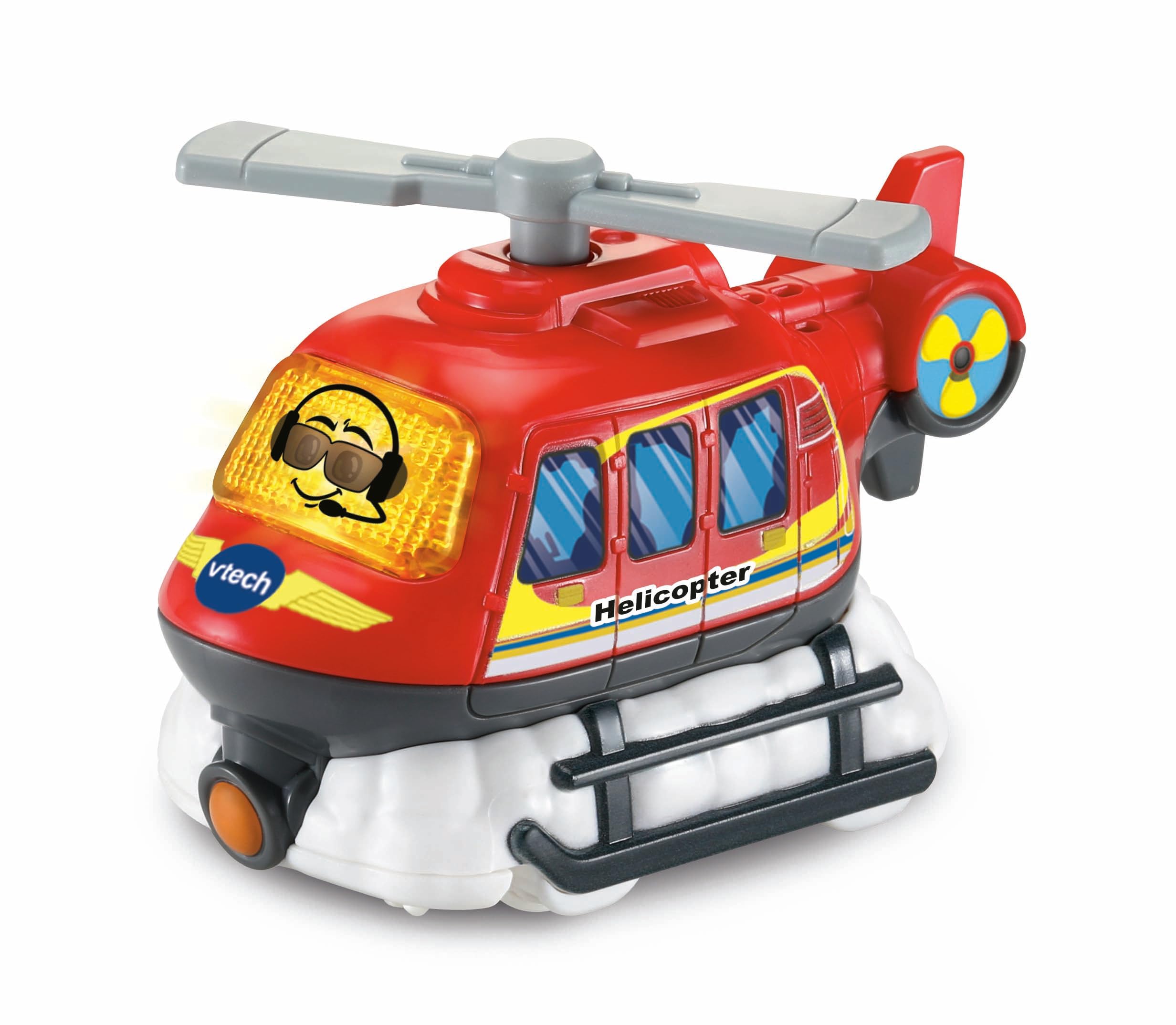 VTech Toot-Toot Drivers Helikopter – Interaktives Musikfahrzeug mit Lichtern und Geräuschen für Kleinkinder 4