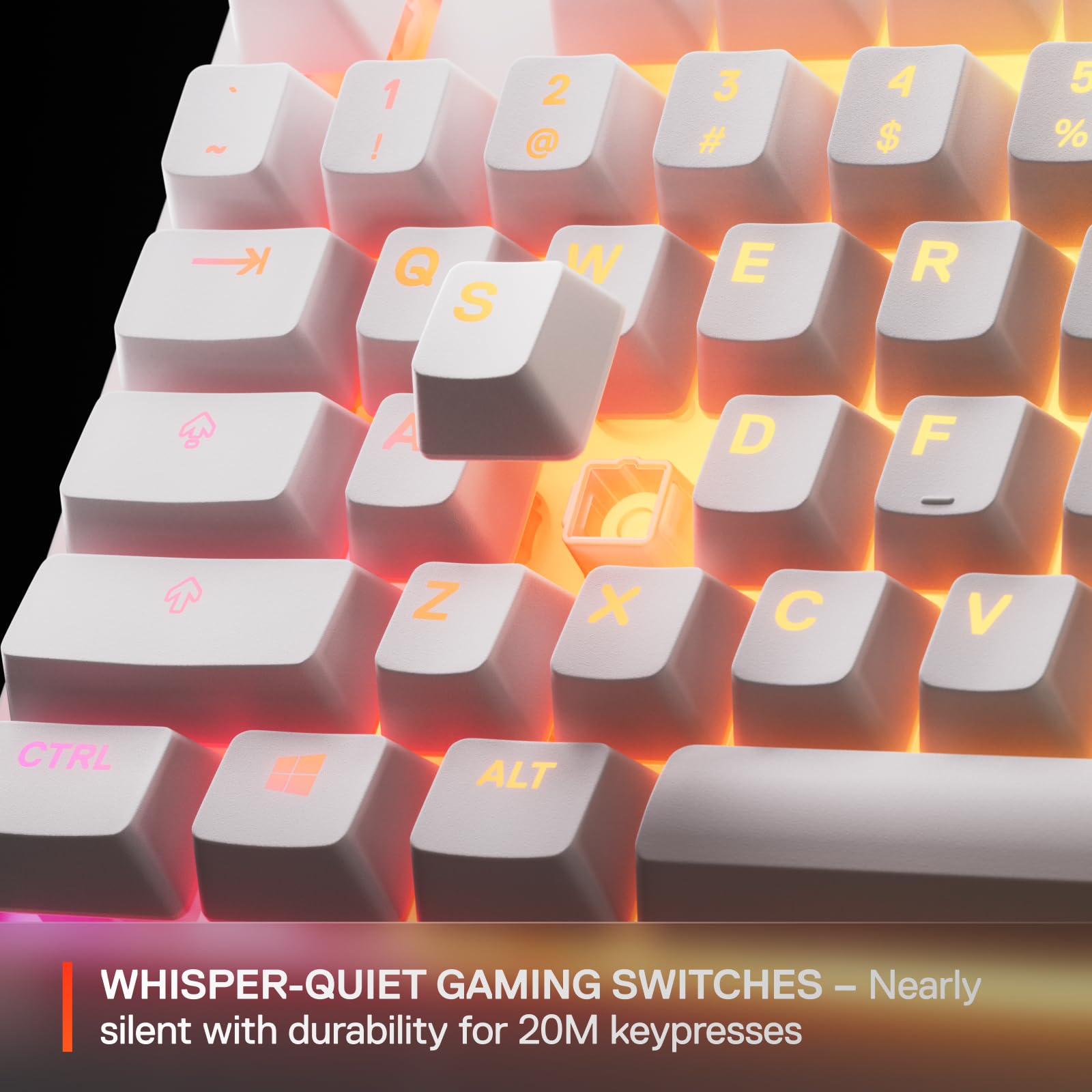 SteelSeries Apex 3 TKL - Gaming Keyboard - Tenkeyless Compact Form Factor - 7