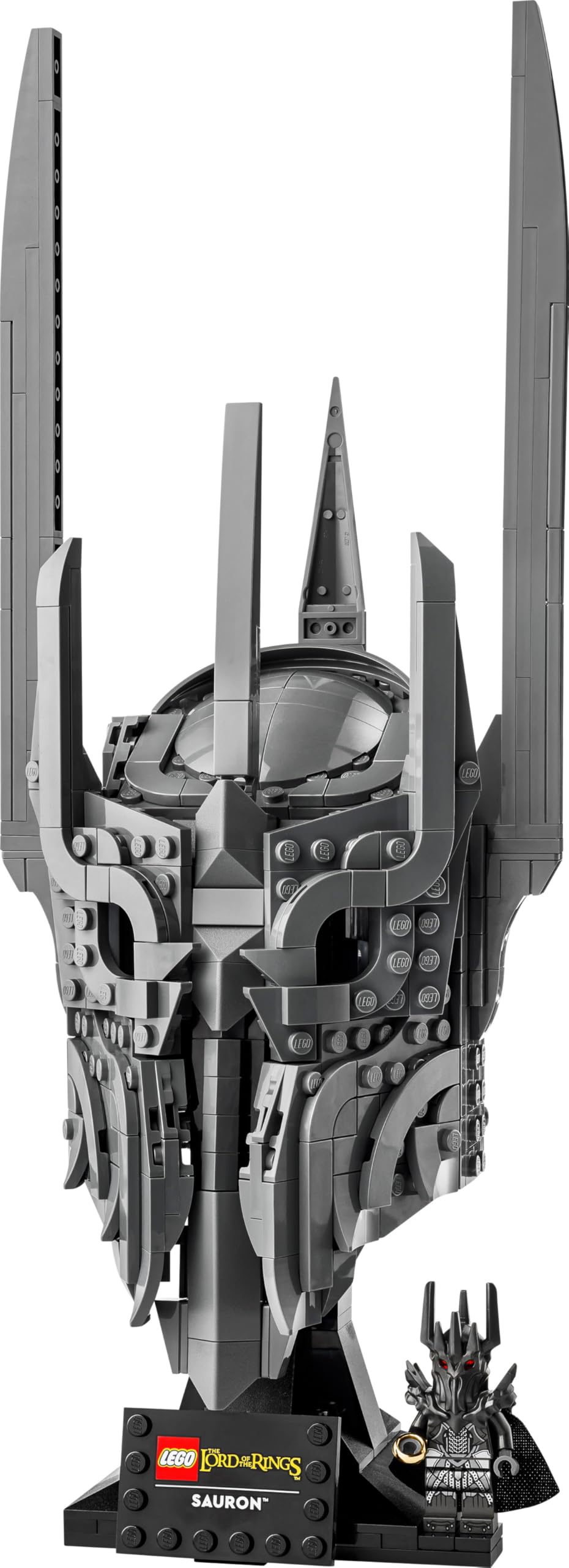 LEGO Icons The Lord of the Rings Sauron's Helmet Display Model Kit 11373 | Age 18+ 8