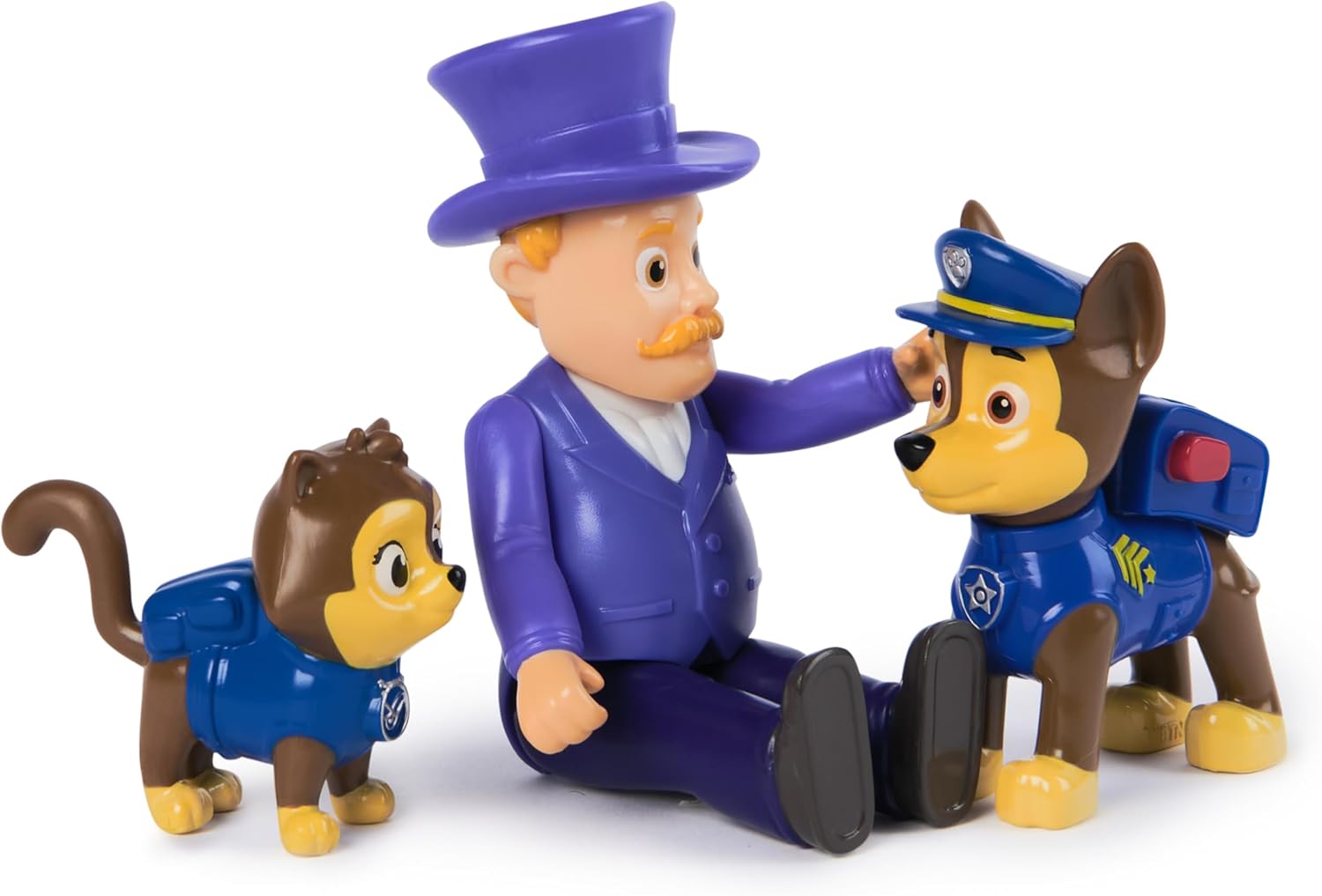 PAW Patrol Chase and Humdinger Figures Set - Action Figures for Kids Ages 3-9