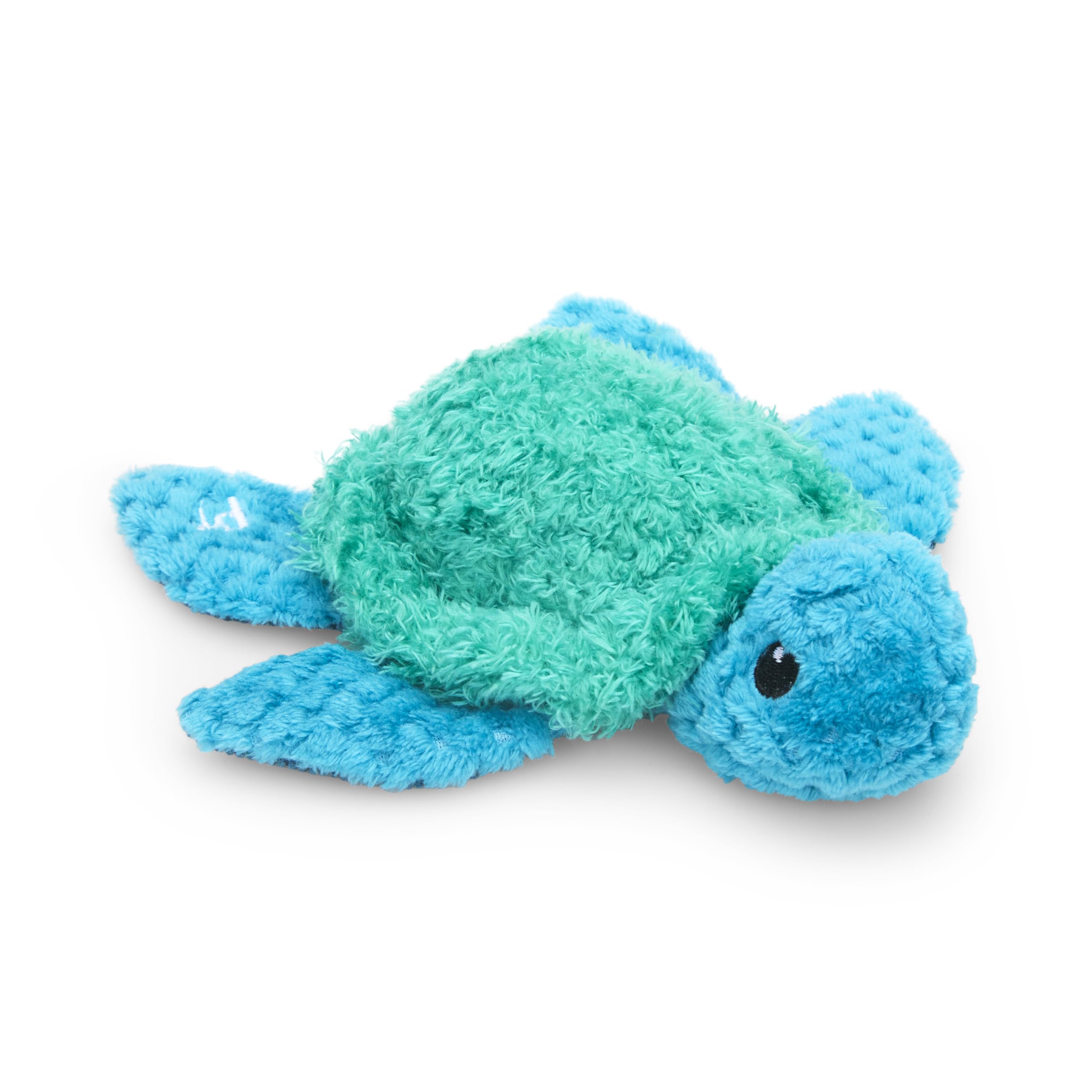 Petface Talulah Turtle Plush Dog Toy with Squeaker | Polyester | Blue/Green