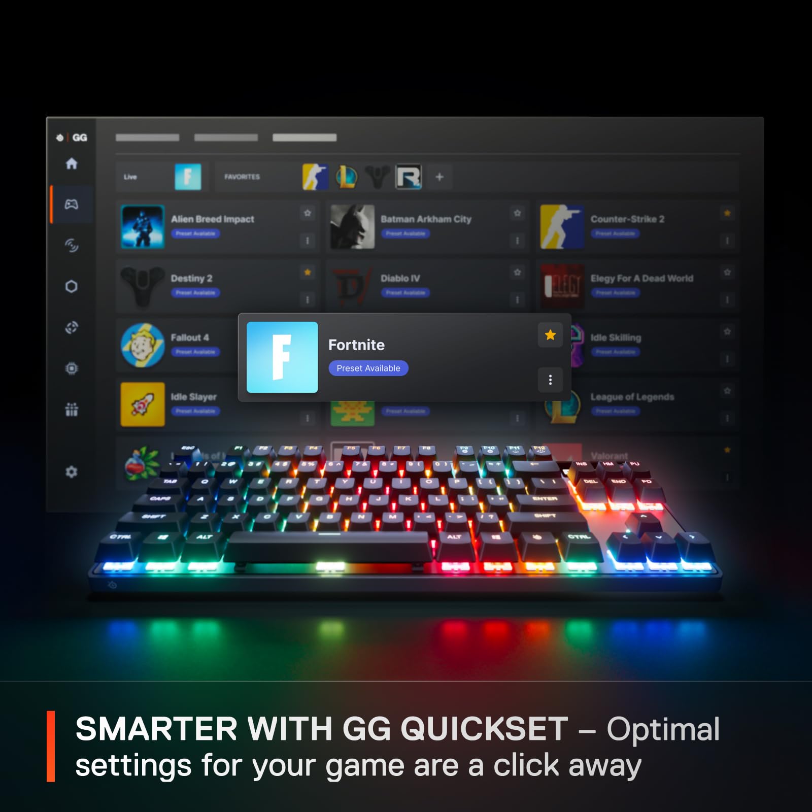 SteelSeries Apex Pro TKL Gen 3 (2025) - HyperMagnetic Gaming Keyboard - Black 3