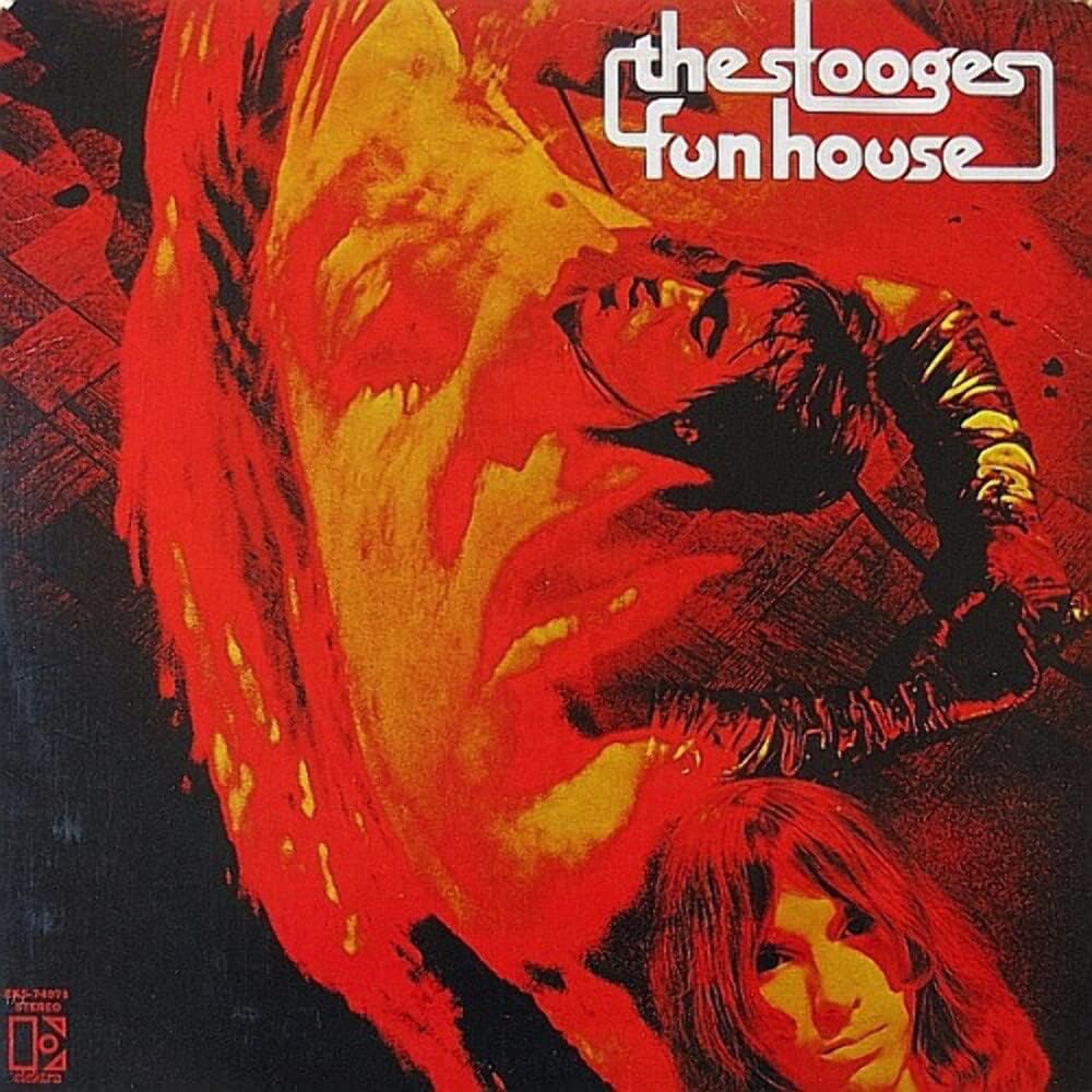 The Stooges – Fun House Vinyl (Solid Red Opaque/Black Half &amp; Half, Rocktober Edition)