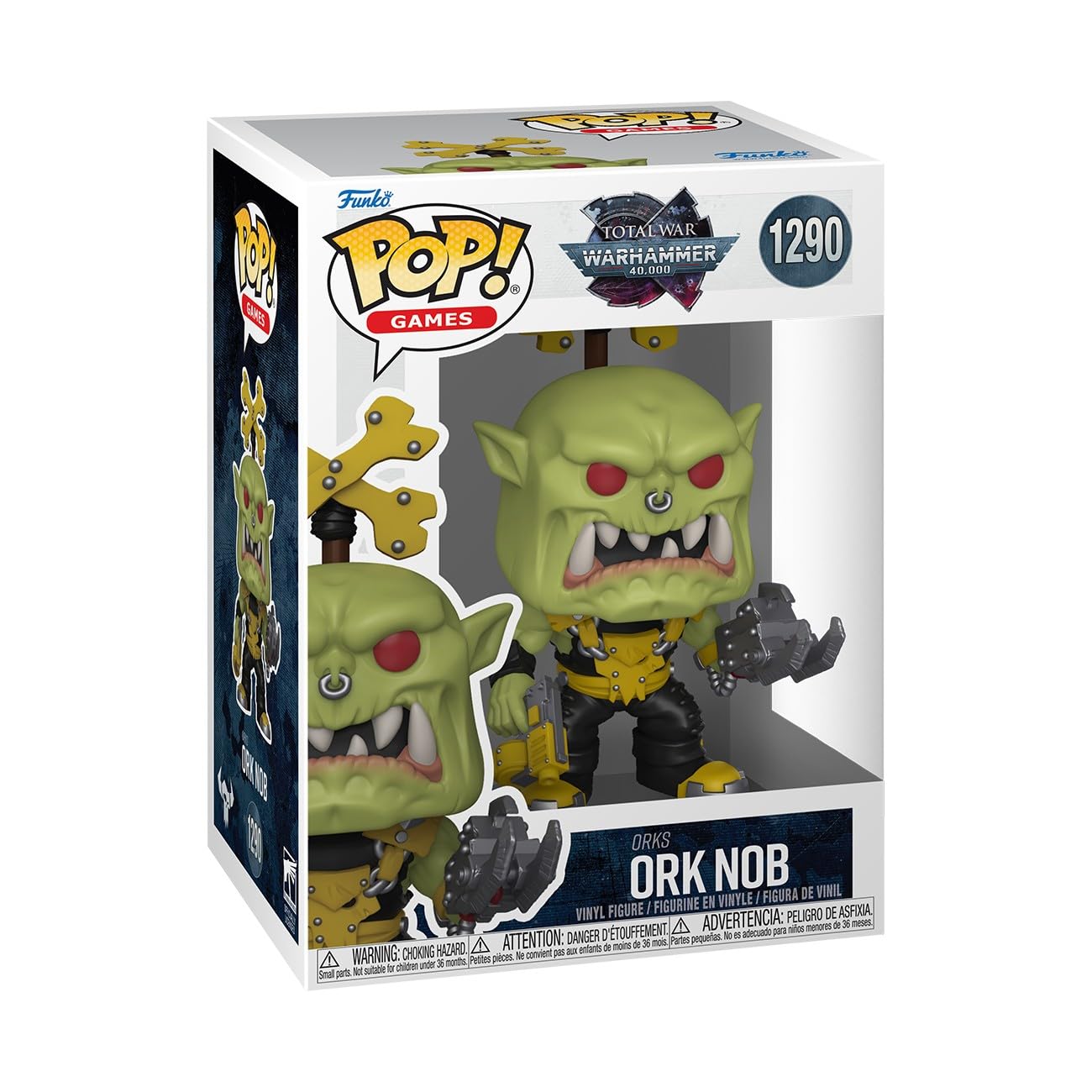 Funko POP! Games Warhammer - Ork Nob Vinyl Figure (3.75 inches) - Collectible Toy 1