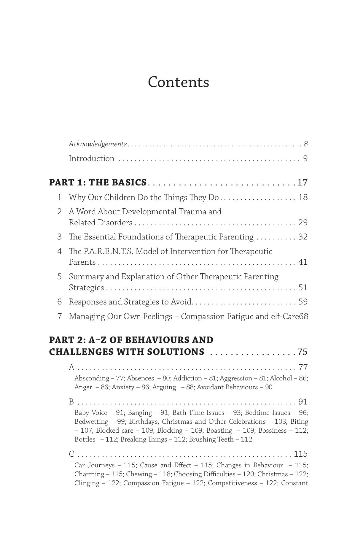Jessica Kingsley Publishers The A-Z of Therapeutic Parenting: Strategies and Solutions | Paperback | 344 Pages 4