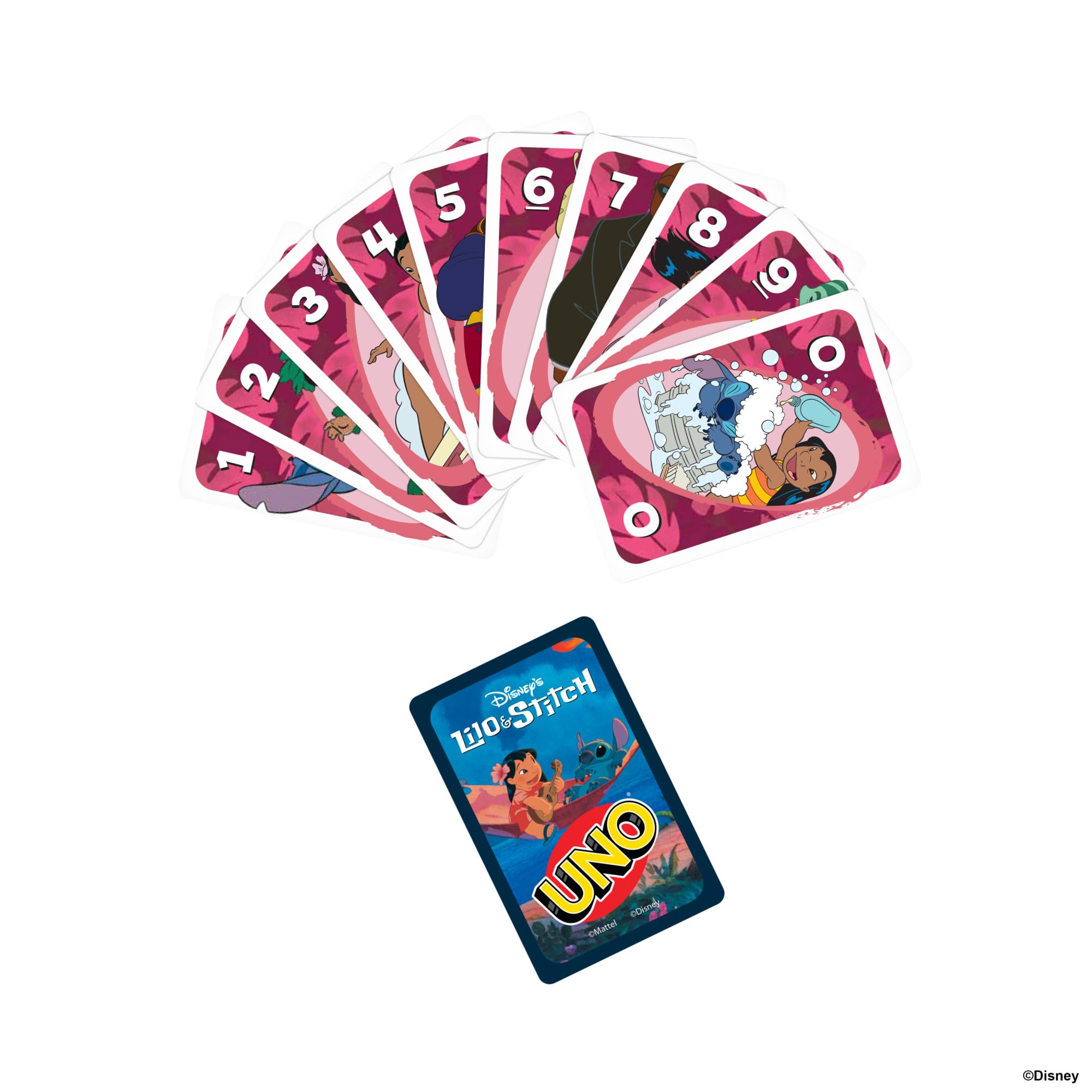 UNO Disney’s Lilo and Stitch Card Game - 2-10 Players | Ages 7+ | JCC10 6