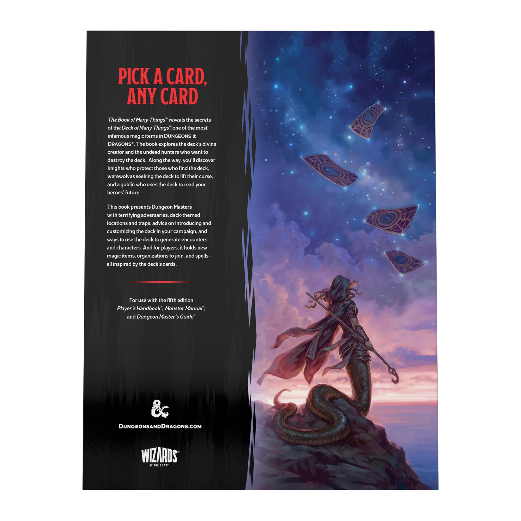 Dungeons & Dragons The Deck of Many Things - Includes Book of Many Things | 66 Cards 7