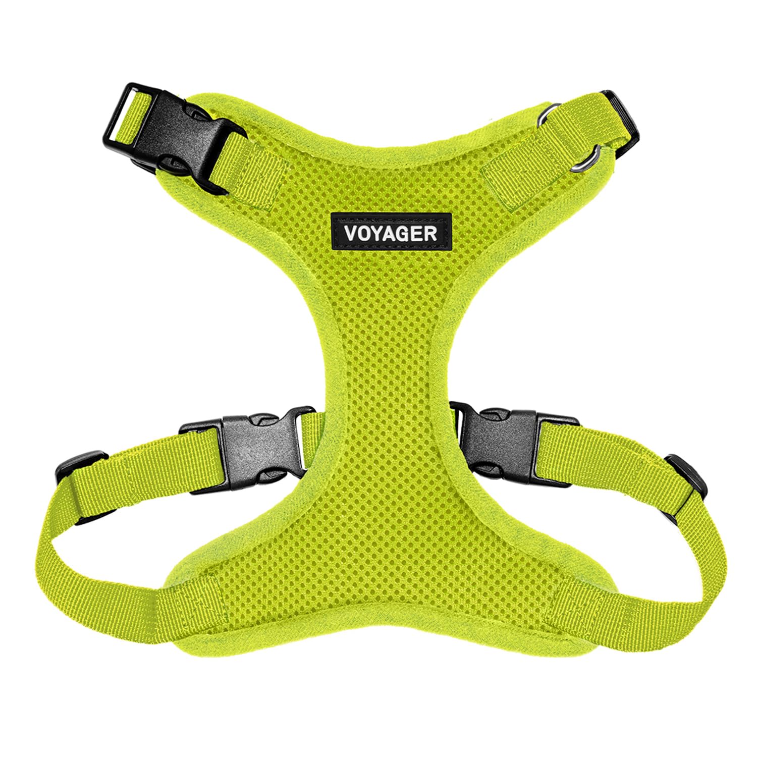 Best Pet Supplies Voyager Step-in Lock Pet Harness - All Weather Mesh, Adjustable, Lime Green, L 1