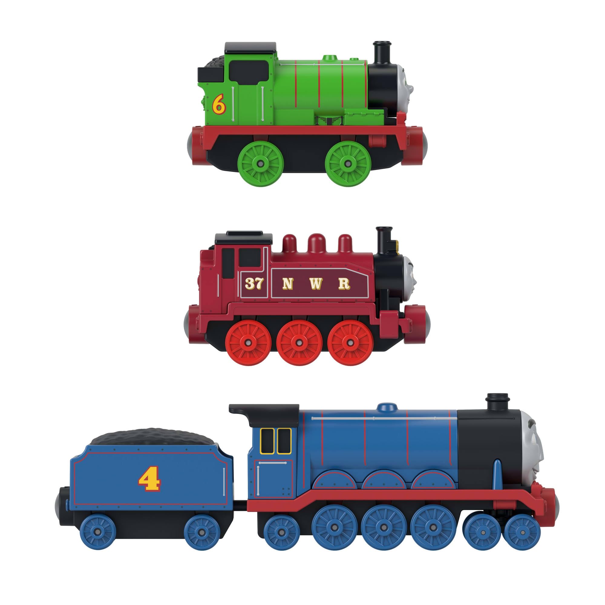 THOMAS & FRIENDS Die-Cast Train Multipack of 3 (Thomas, Diesel, James) | Ages 3+ 3
