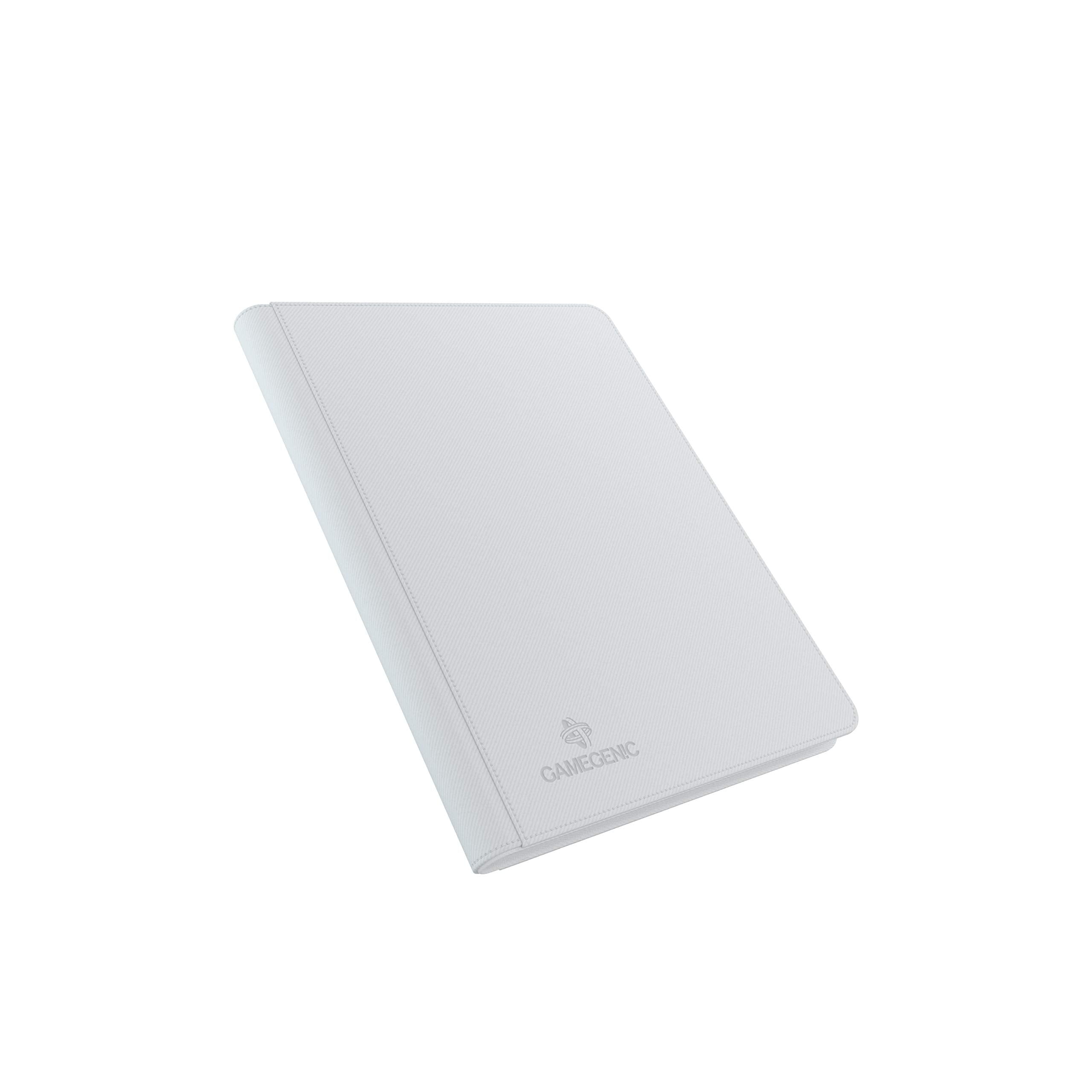 Gamegenic Zip-Up Album - 18-Pocket Capacity | Holds 360 Sleeved Cards | White 4