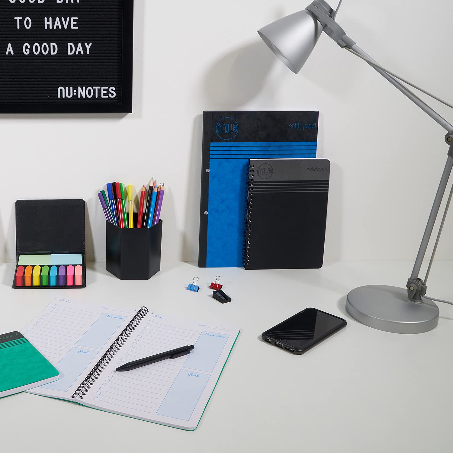 nu: Craze Cloud Range A4 Wirebound Notebook - Red Cover | 110 Pages | 80gsm FSC Paper 4