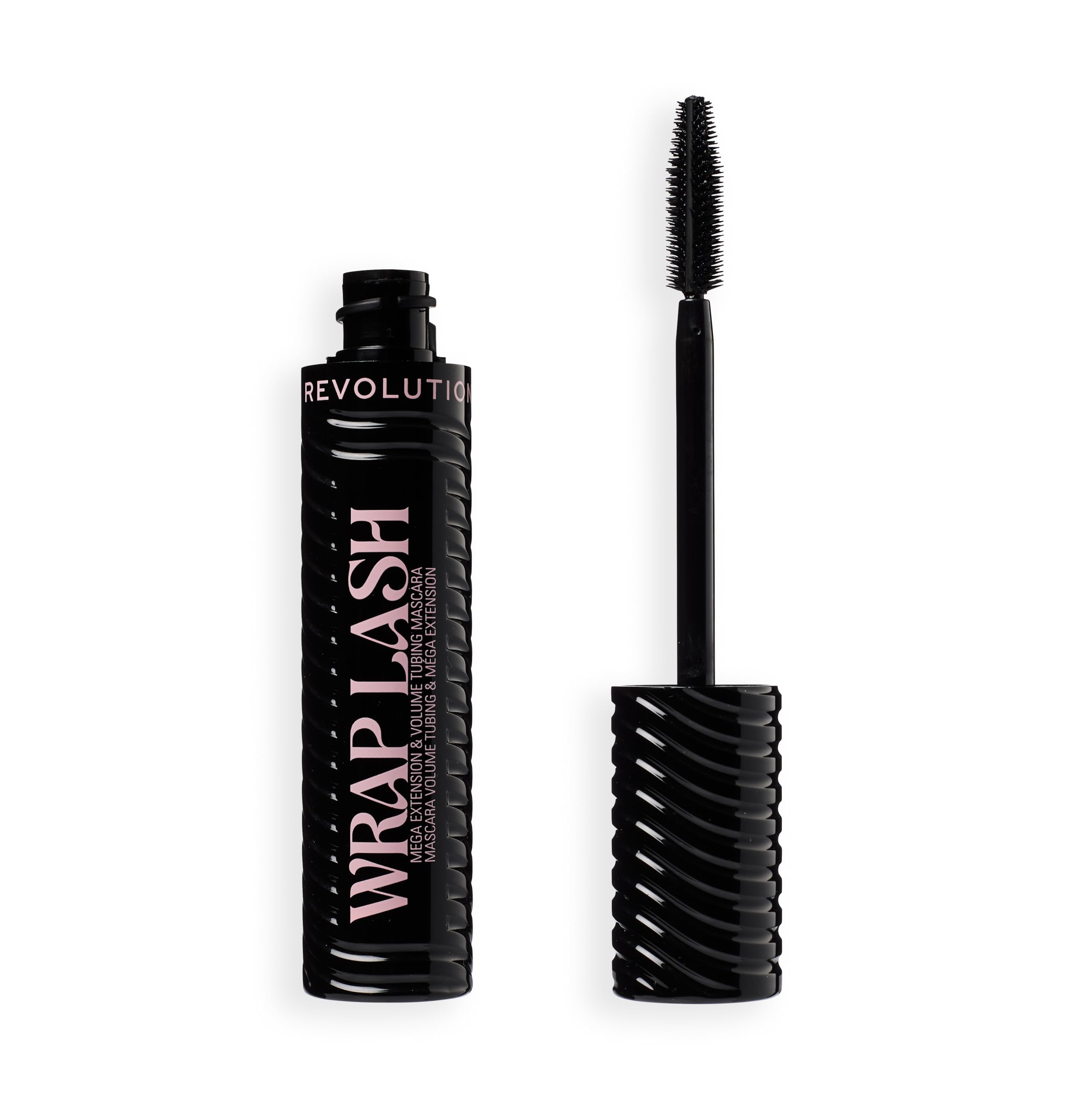 Revolution Beauty London Wrap Lash Tubing Mascara - 24-Hour Wear, Smudge-Proof, Black | 8.5 ml