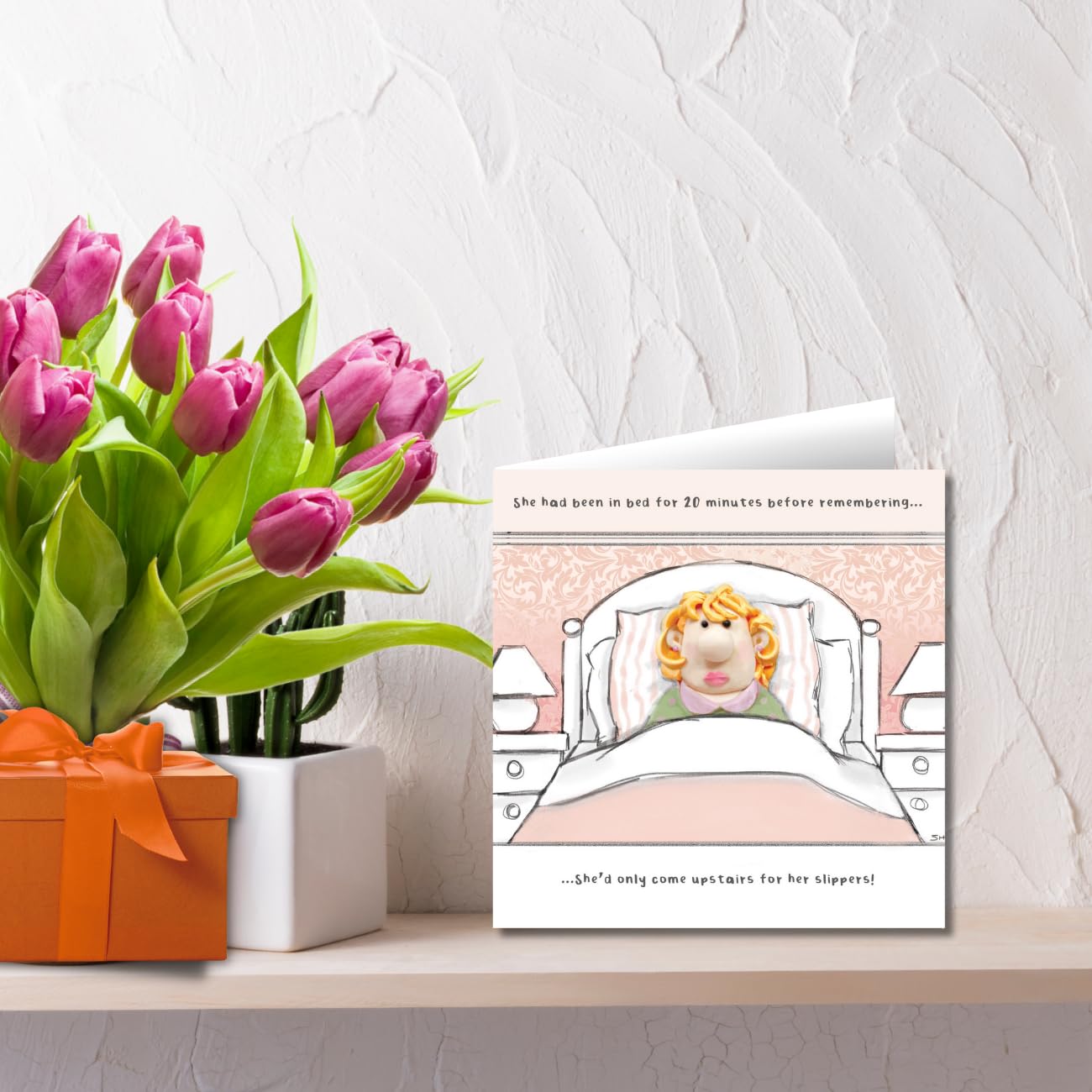Emotional Rescue Funny Birthday Card for Her - Iconic Image & Humour | 6 x 6 inches 3