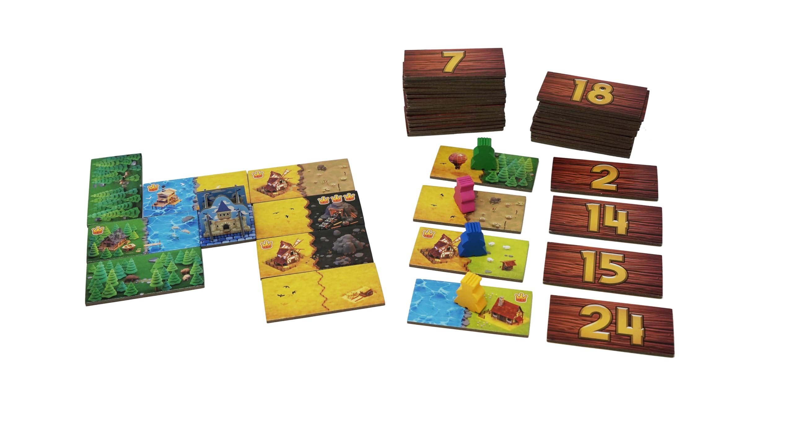 blue orange Kingdomino Refresh Edition Board Game | Ages 8+ | 2-4 Players | 15 Minutes 4