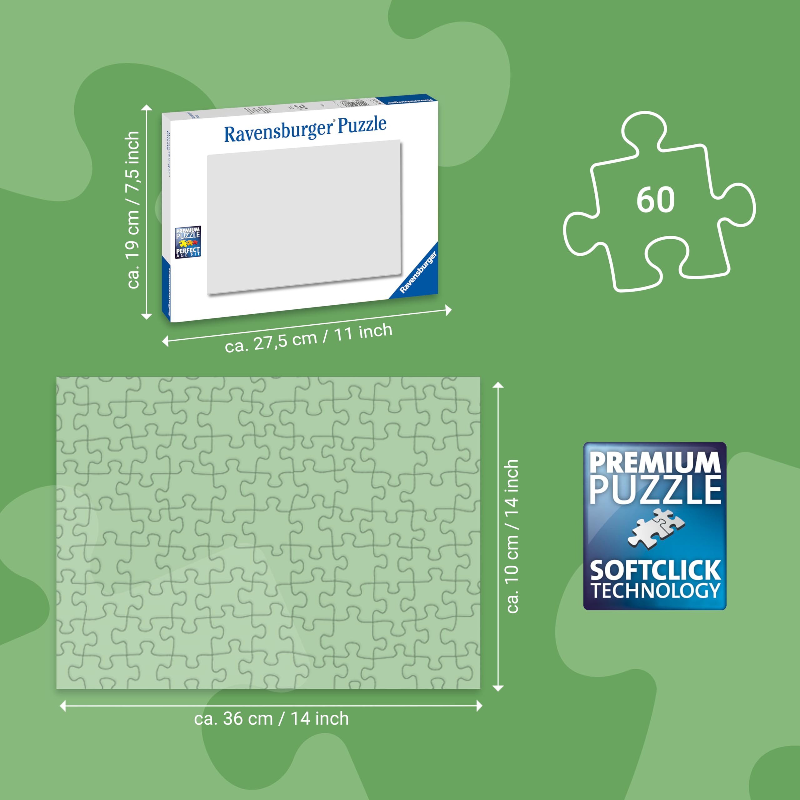 Ravensburger Animals of India Jigsaw Puzzle - 60 Pieces for Ages 4+ | FSC Certified 3