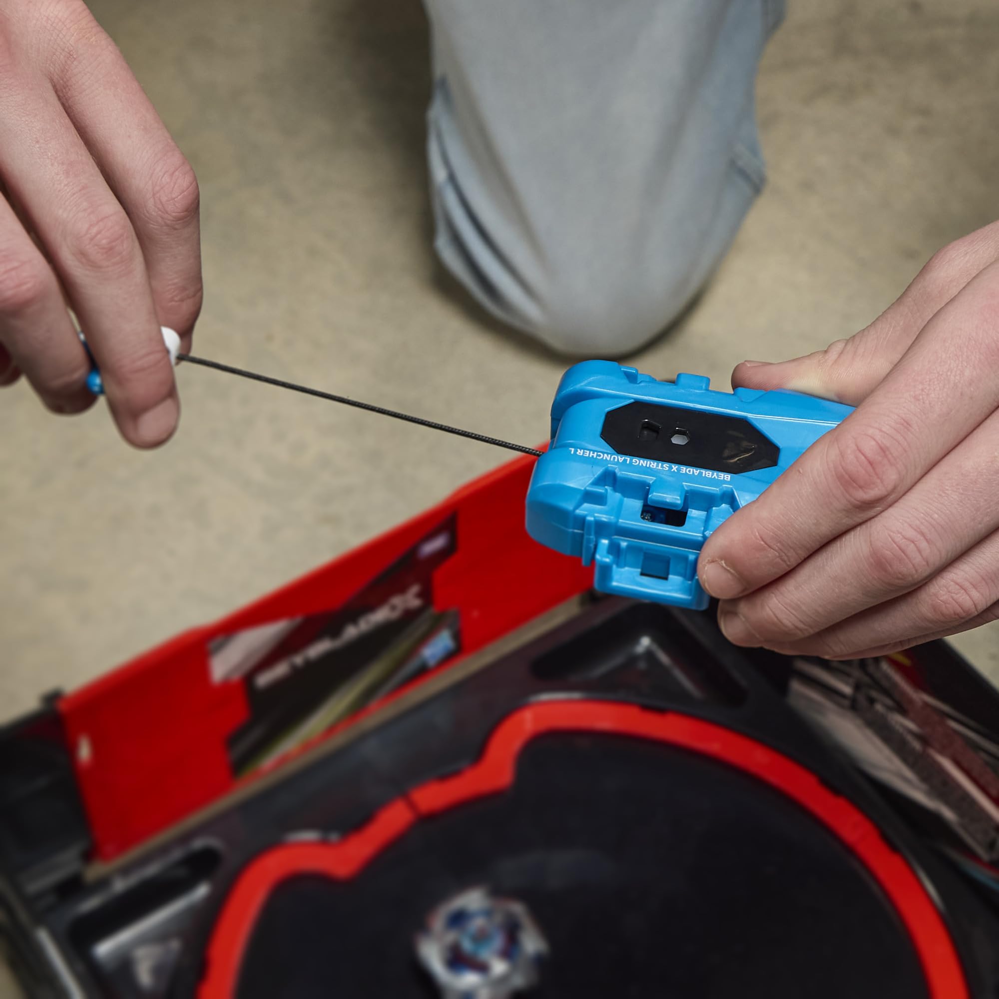 Beyblade Cobalt Dragoon 2-60C Left-Spin String Launcher Set | Ages 8+ | Metallic Blue 4