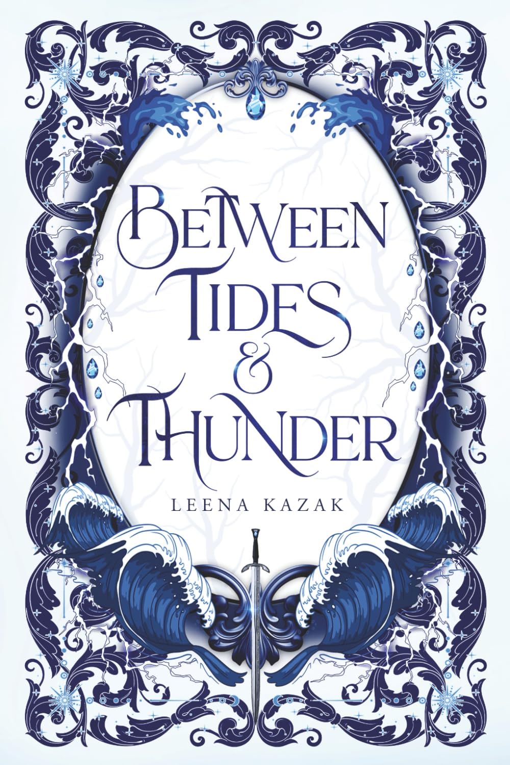 tide turners books & more Between Tides & Thunder | New Adult & College Fantasy | Paperback