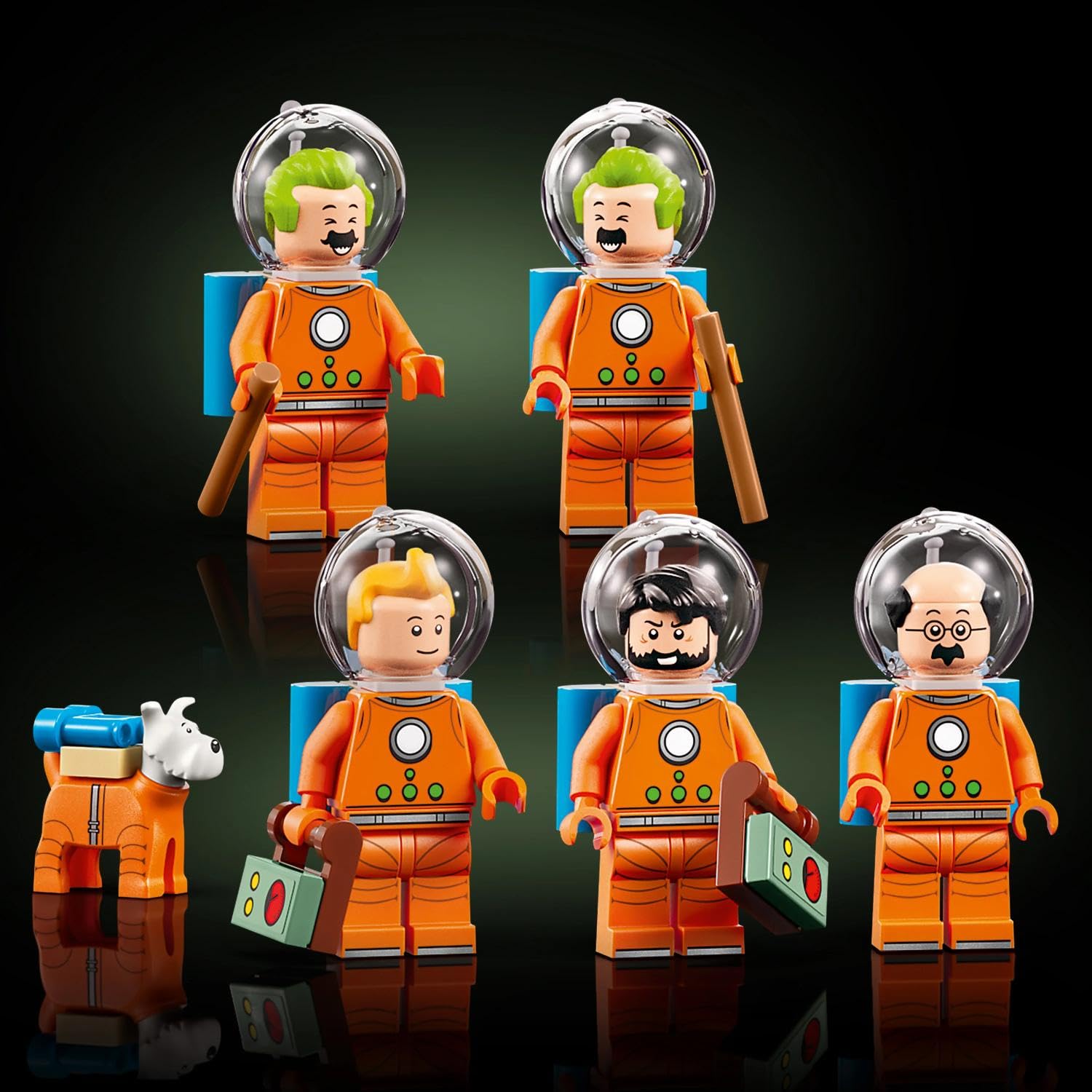 LEGO Ideas Tintin Moon Rocket 21367 - Spaceship Model Kit for Adults | 18+ | 1489g 3
