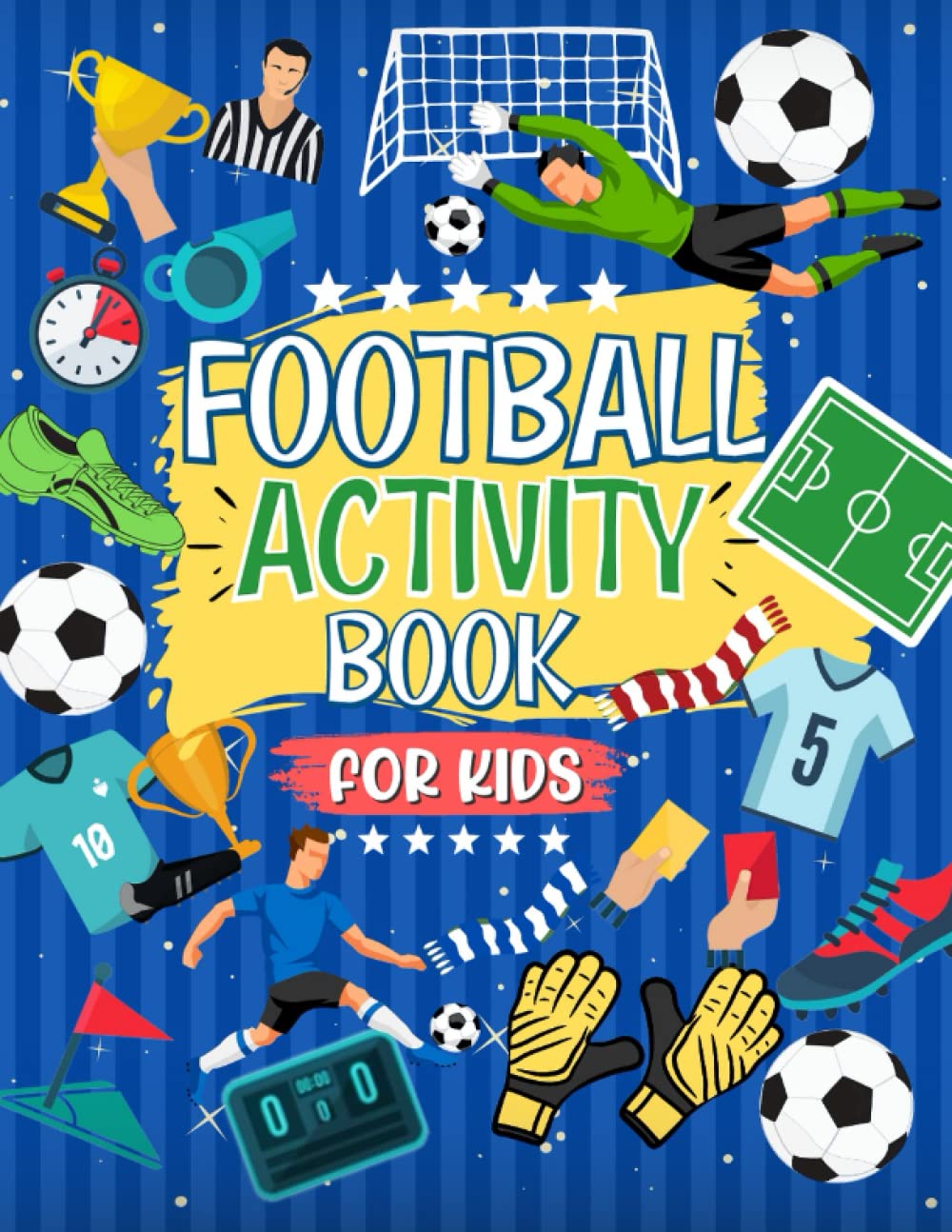 Activity Bandits Football Activity Book For Kids - Mazes Workbook | Paperback
