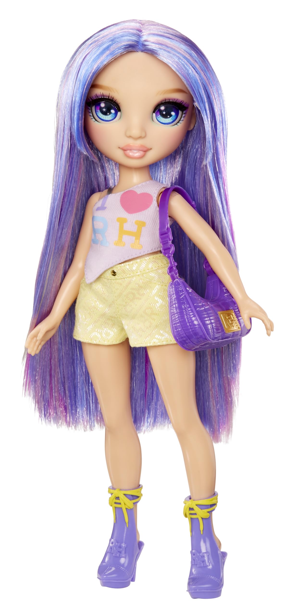 Rainbow High Violet Fashion Doll - 11 Inch Articulated Doll with Purple Outfit | Ages 4+ | Model 547563-EUC 8