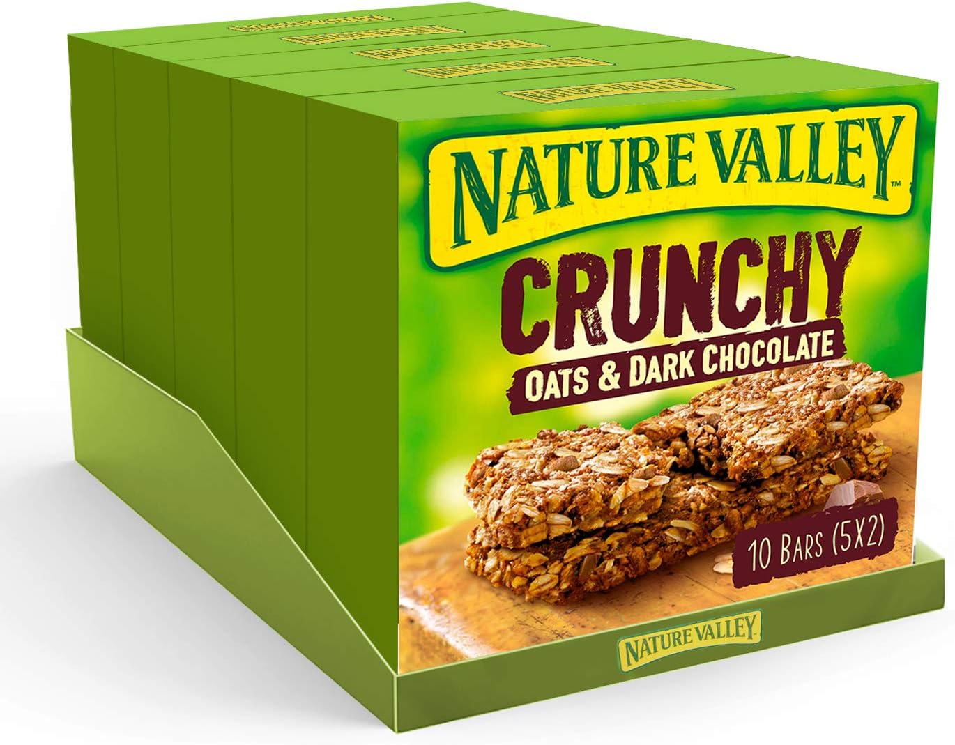 Nature Valley Müsliriegel mit Hafer und Schokolade – 50 Riegel (5 x 10 Stück)