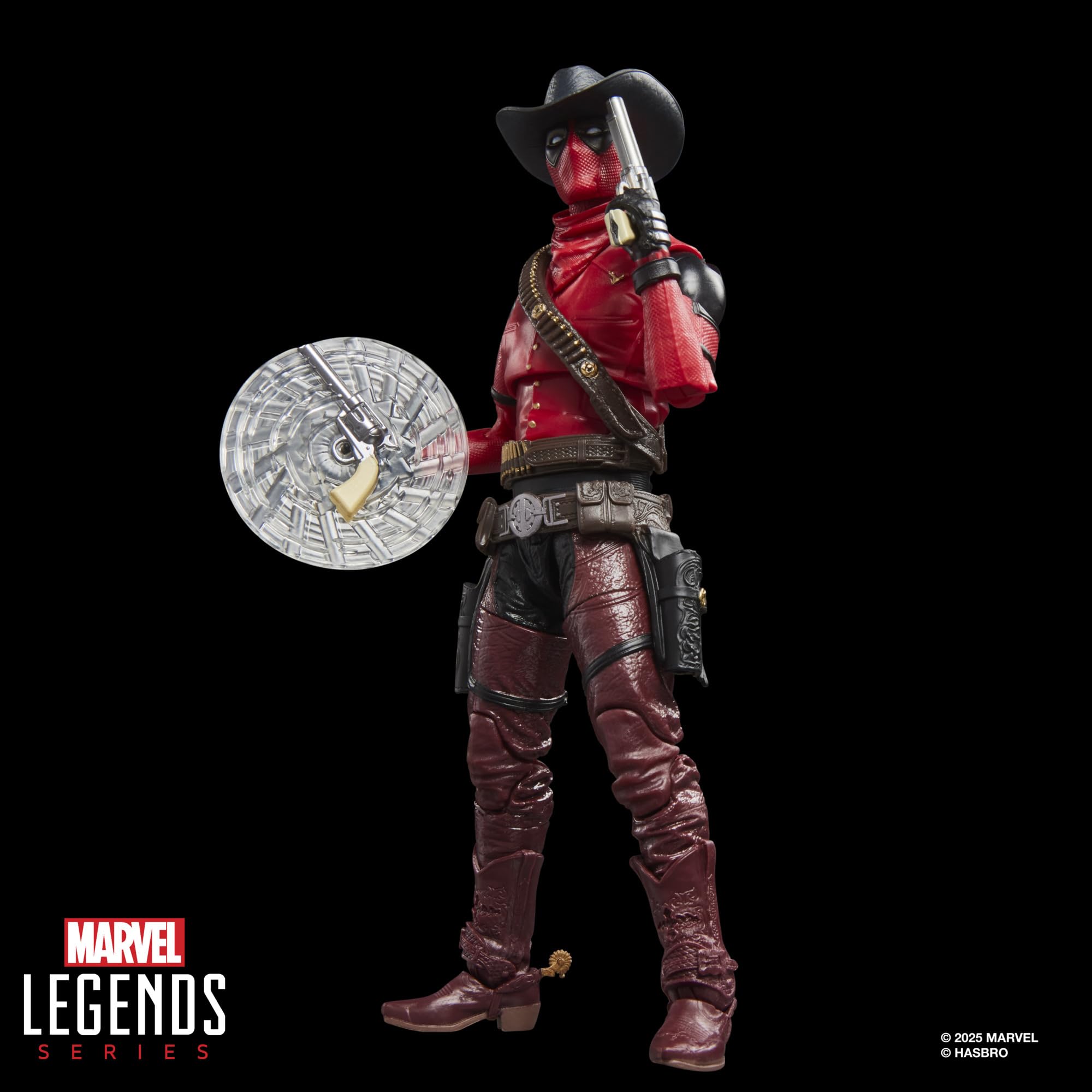 Marvel Cowboypool Action Figure - 6-Inch Scale | 20+ Points of Articulation | 7 Accessories 6
