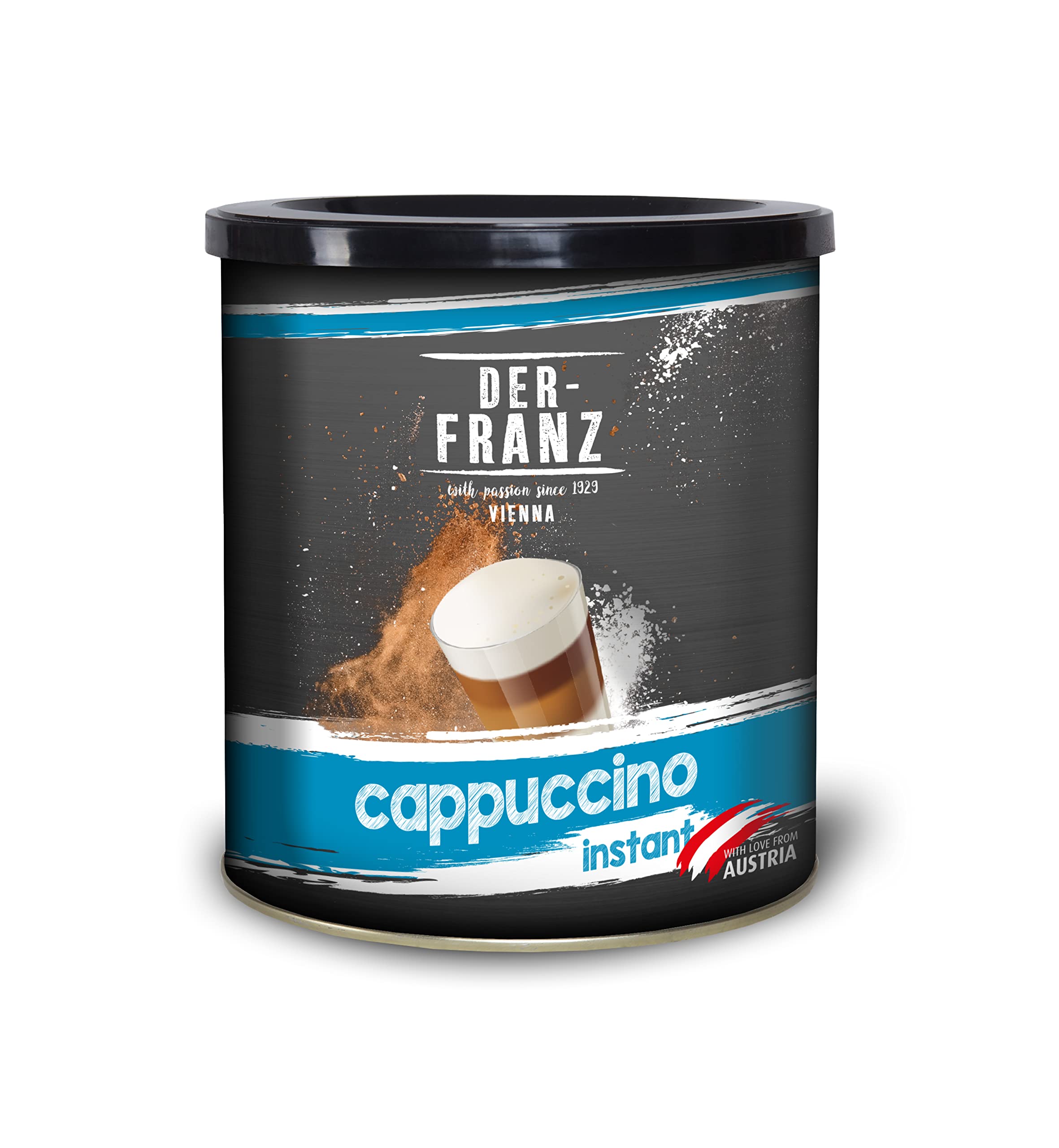 Der-Franz Instant Cappuccino Powder - 500g | Viennese Tradition Roast