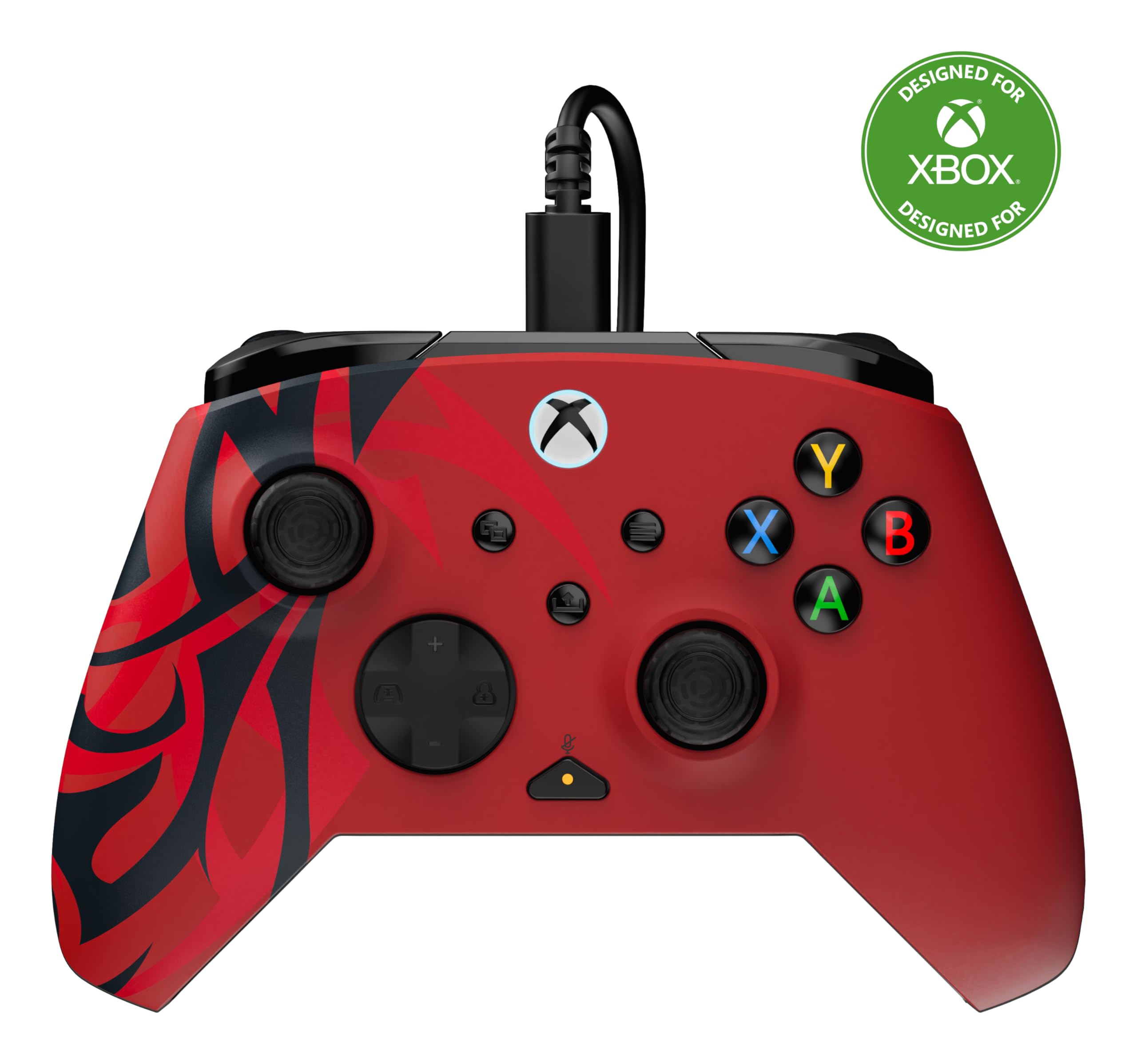 Turtle Beach Rematch Advanced Wired Gaming Controller - Spirit Red | Xbox & PC