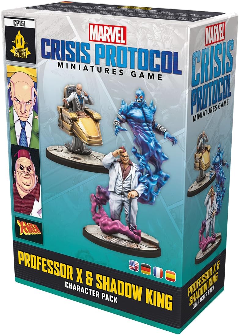 Atomic Mass Games Marvel Crisis Protocol: Professor X &amp; Shadow King Miniaturenspiel-Erweiterung 4